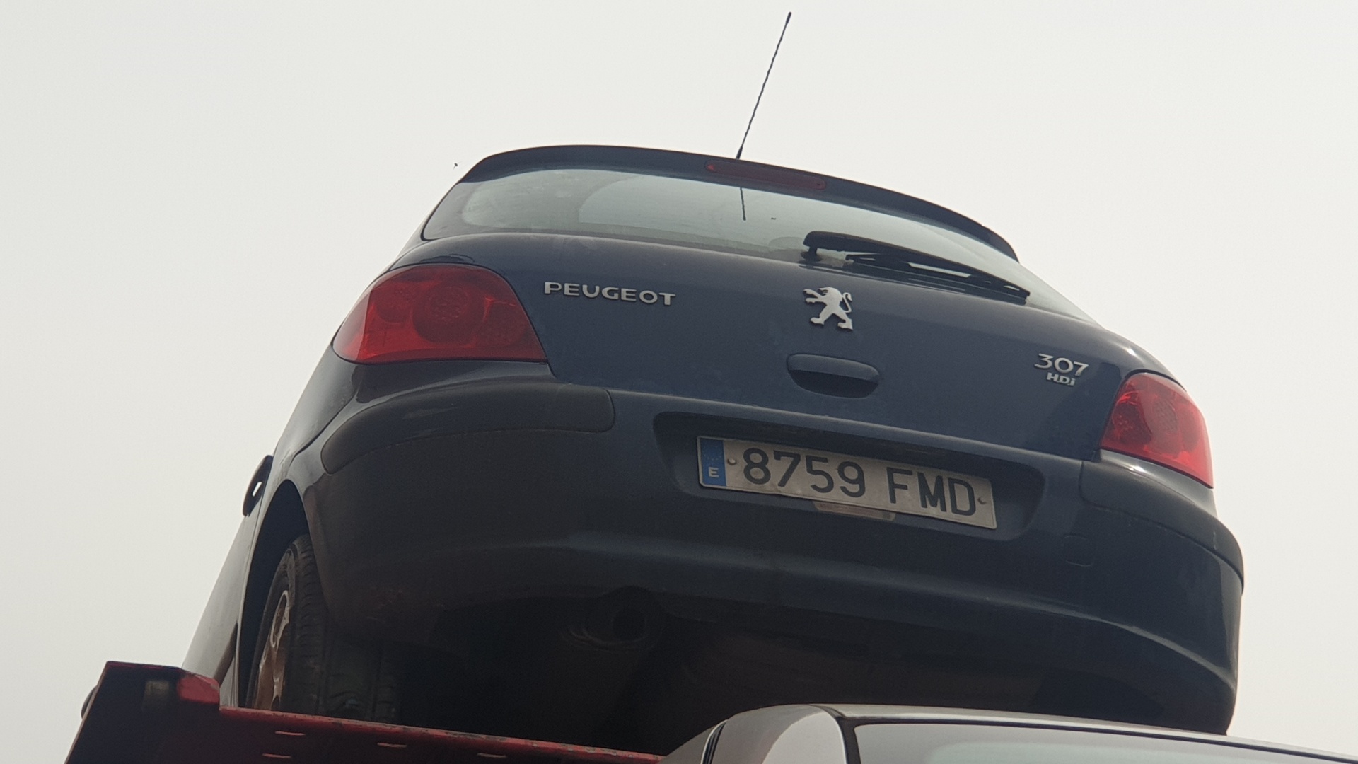 PEUGEOT 307 1 generation (2001-2008) Замок задней правой двери 9138C0 18589722