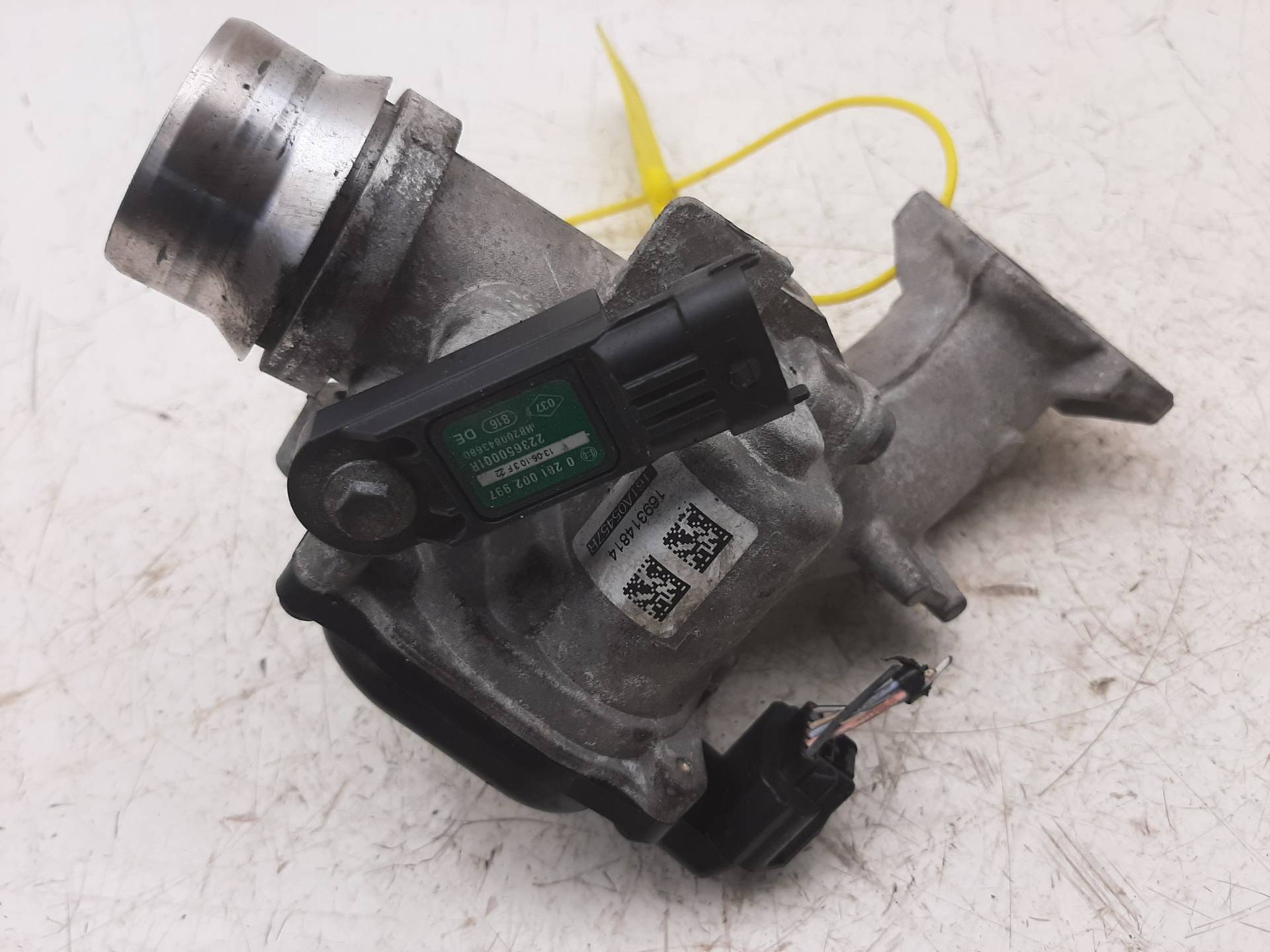 DACIA Logan 2 generation (2013-2020) Throttle Body 161A05457R 18503648