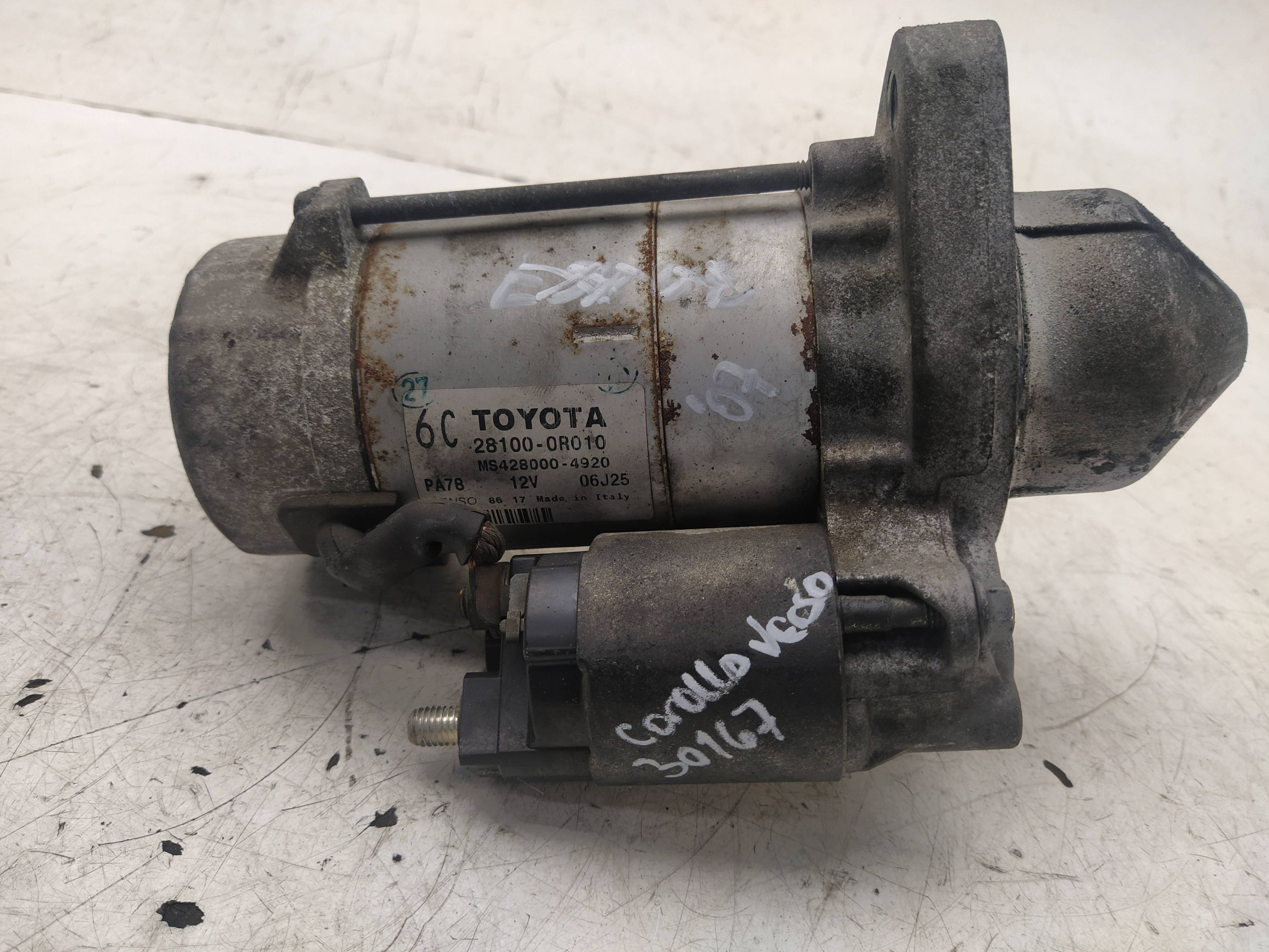 TOYOTA Corolla Verso 1 generation (2001-2009) Starter Motor 281000R010, MS4280004920 18654702