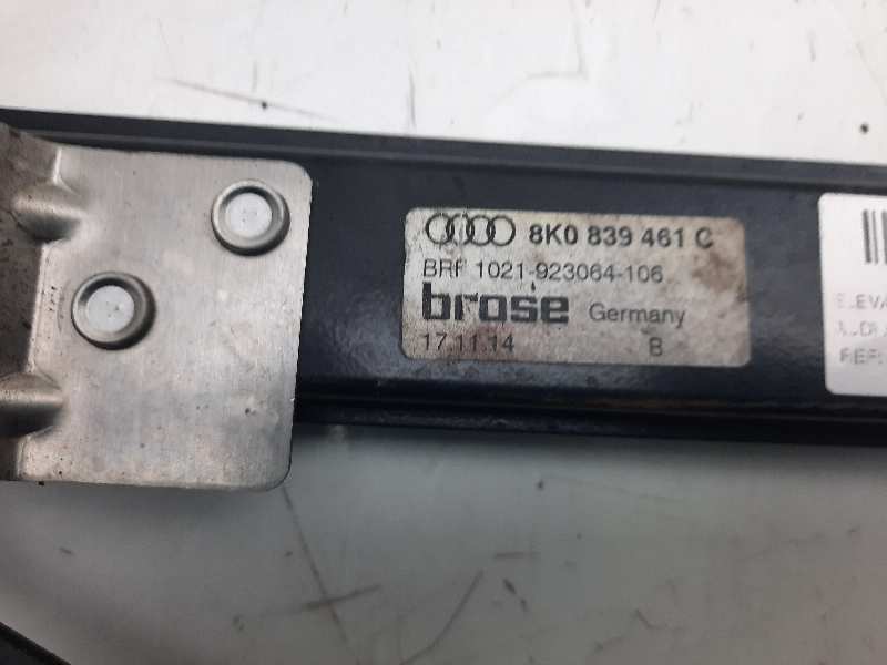 AUDI A4 B8/8K (2011-2016) Lève-vitre de porte arrière gauche 8K0839461C, 1021923064106 24005142