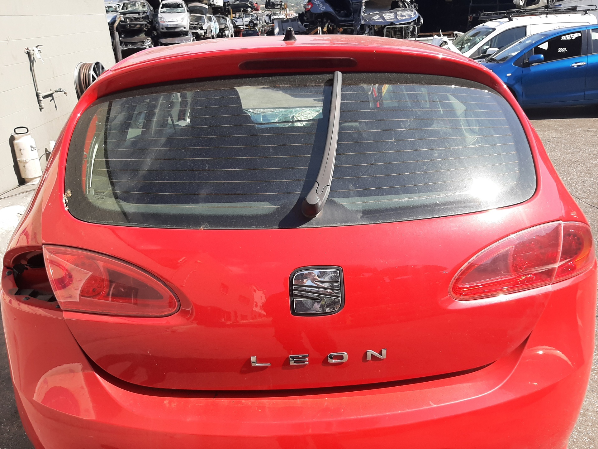 SEAT Leon 2 generation (2005-2012) Крышка багажника 1P0827024 20651600