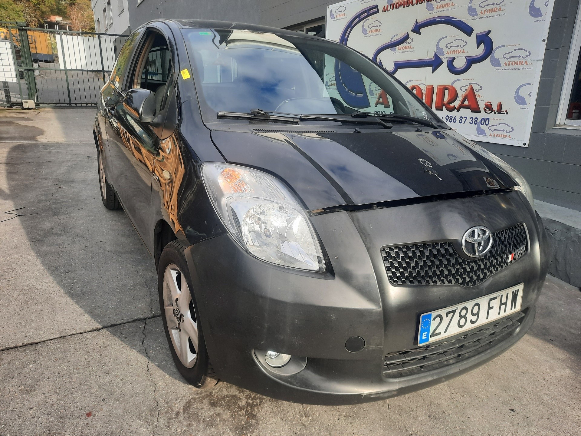 TOYOTA Yaris 2 generation (2005-2012) Unité de climatisation 554060D190 18641623