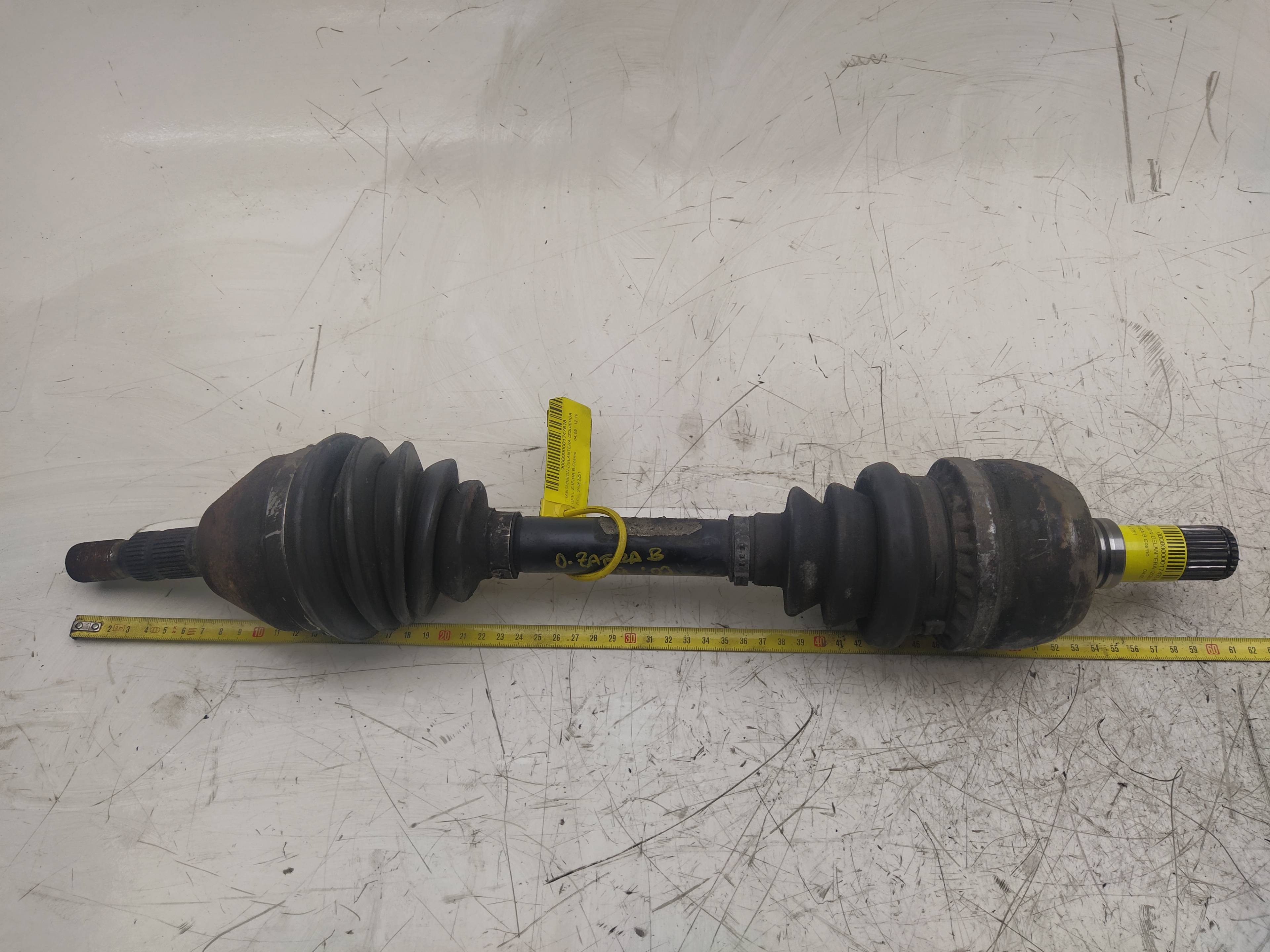 OPEL Zafira B (2005-2010) Front Left Driveshaft 24462251 18526328