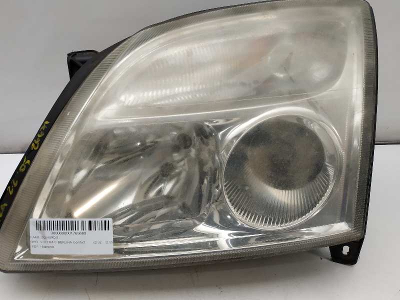 OPEL Vectra C (2002-2005) Front Left Headlight 15588700 18529951