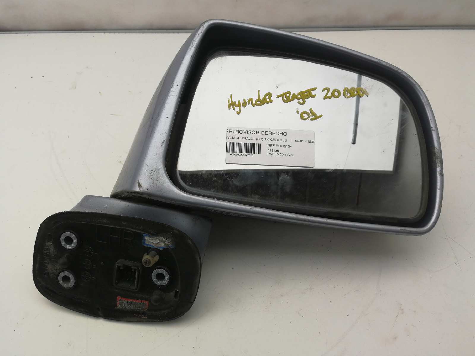 HYUNDAI Trajet 1 generation (2000-2007) Right Side Wing Mirror 012134, 012135 18505090