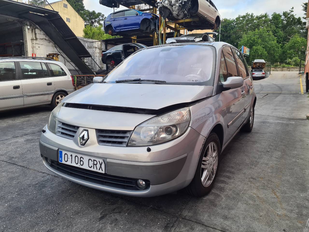 RENAULT Scenic 2 generation (2003-2010) Блок управления двигателем 0281011549, 8200310863 18554050