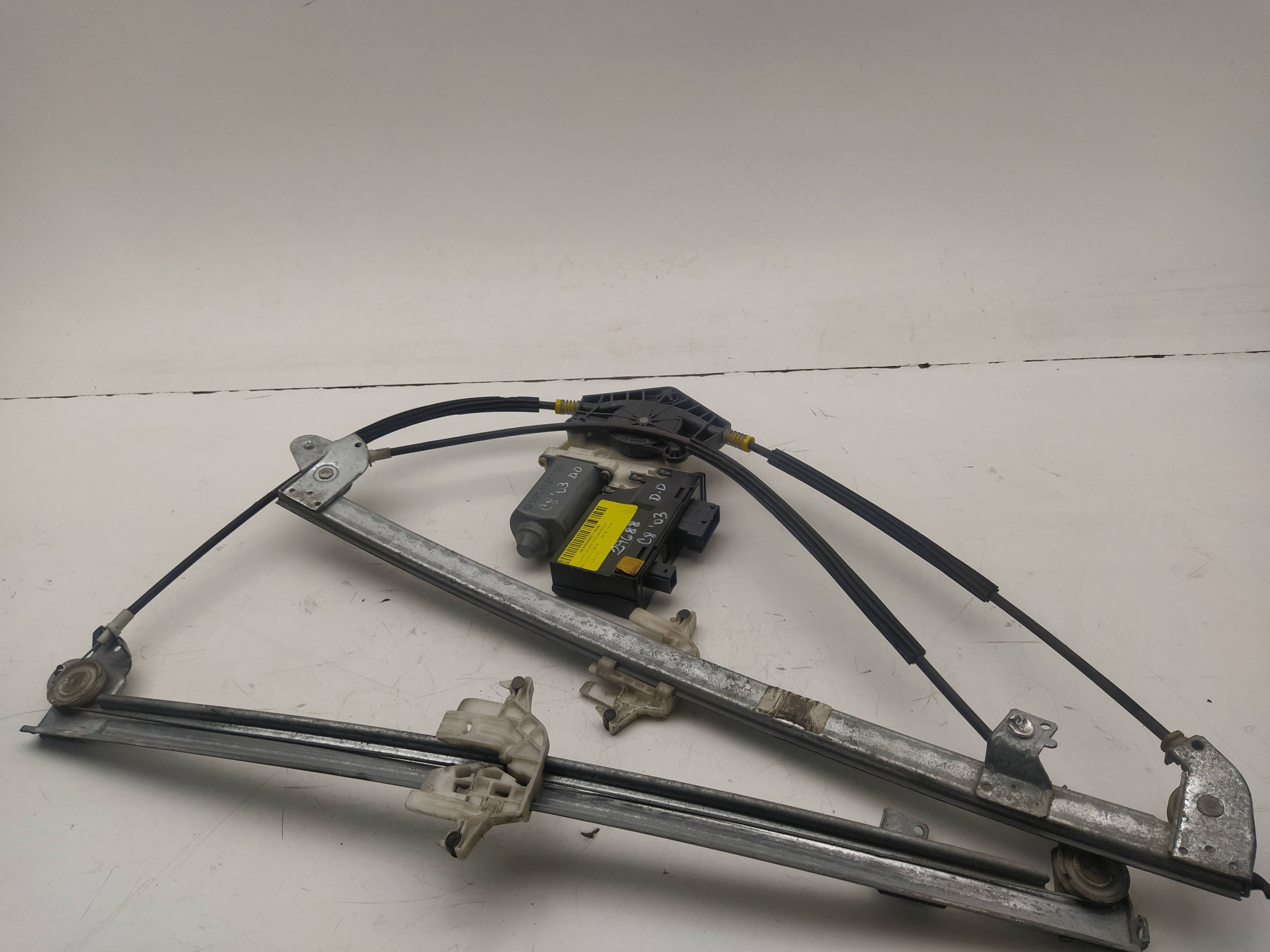 CITROËN C8 1 generation (2002-2014) Front Right Door Window Regulator 101386102,1488723080 18605417