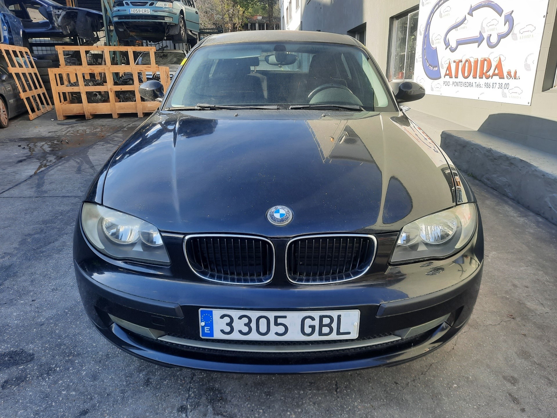 BMW 1 Series E81/E82/E87/E88 (2004-2013) Priekinės dešinės durys 41515A2A382 18646113