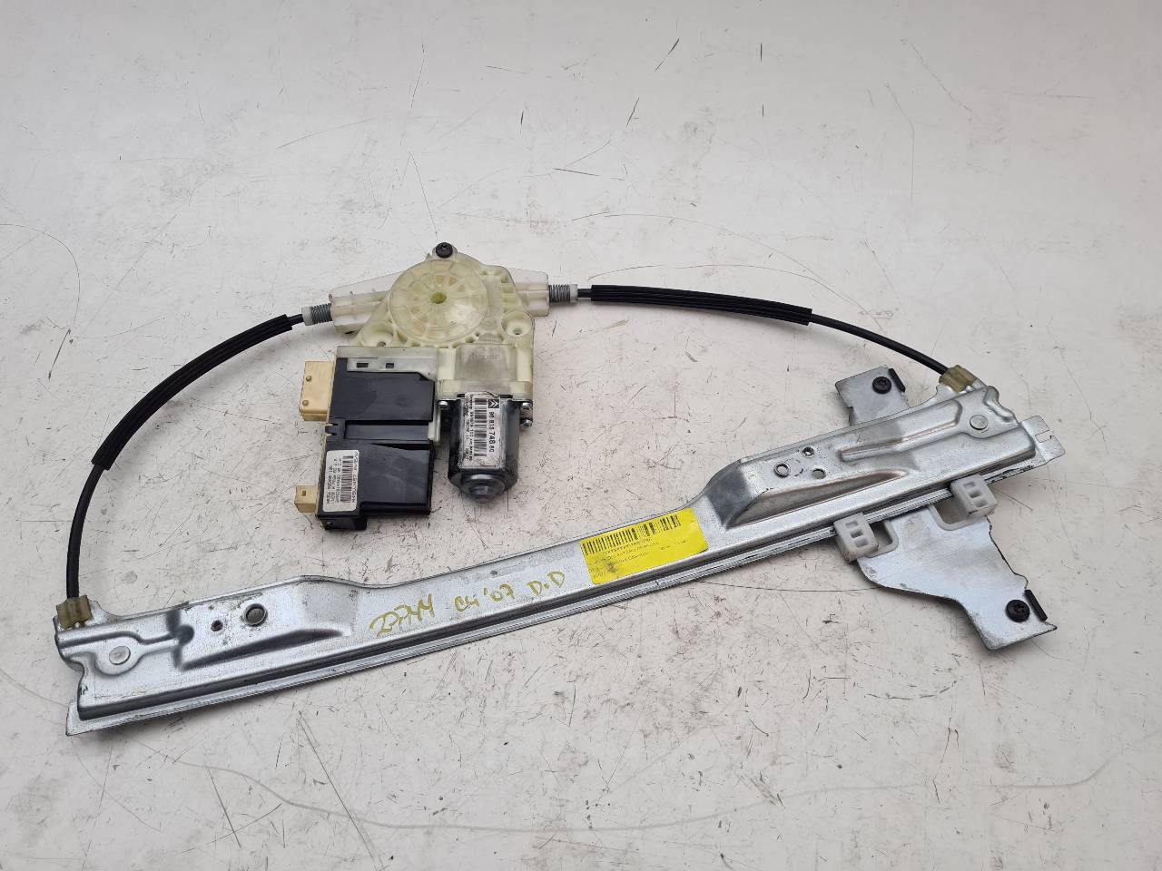 CITROËN C4 1 generation (2004-2011) Front Right Door Window Regulator 9657133580, 984940100 18553309