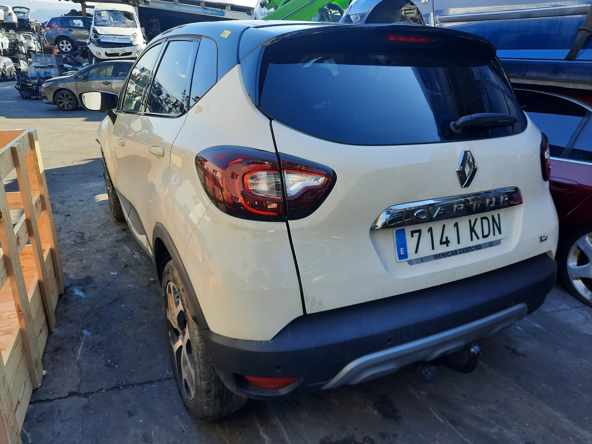 RENAULT Clio 3 generation (2005-2012) Galinių kairių durų stiklo pakelėjas 12800147201C 21670545