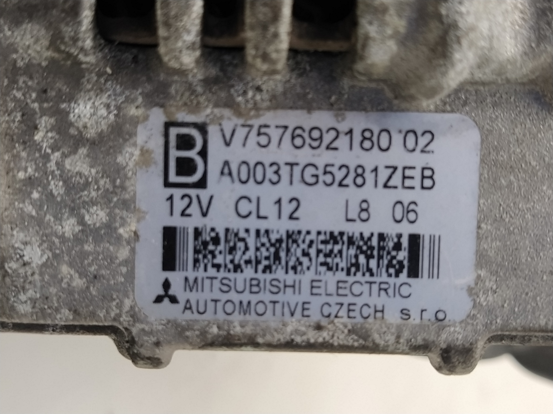 CITROËN C4 Picasso 2 generation (2013-2018) Генератор A003TG5281ZEB 18632504