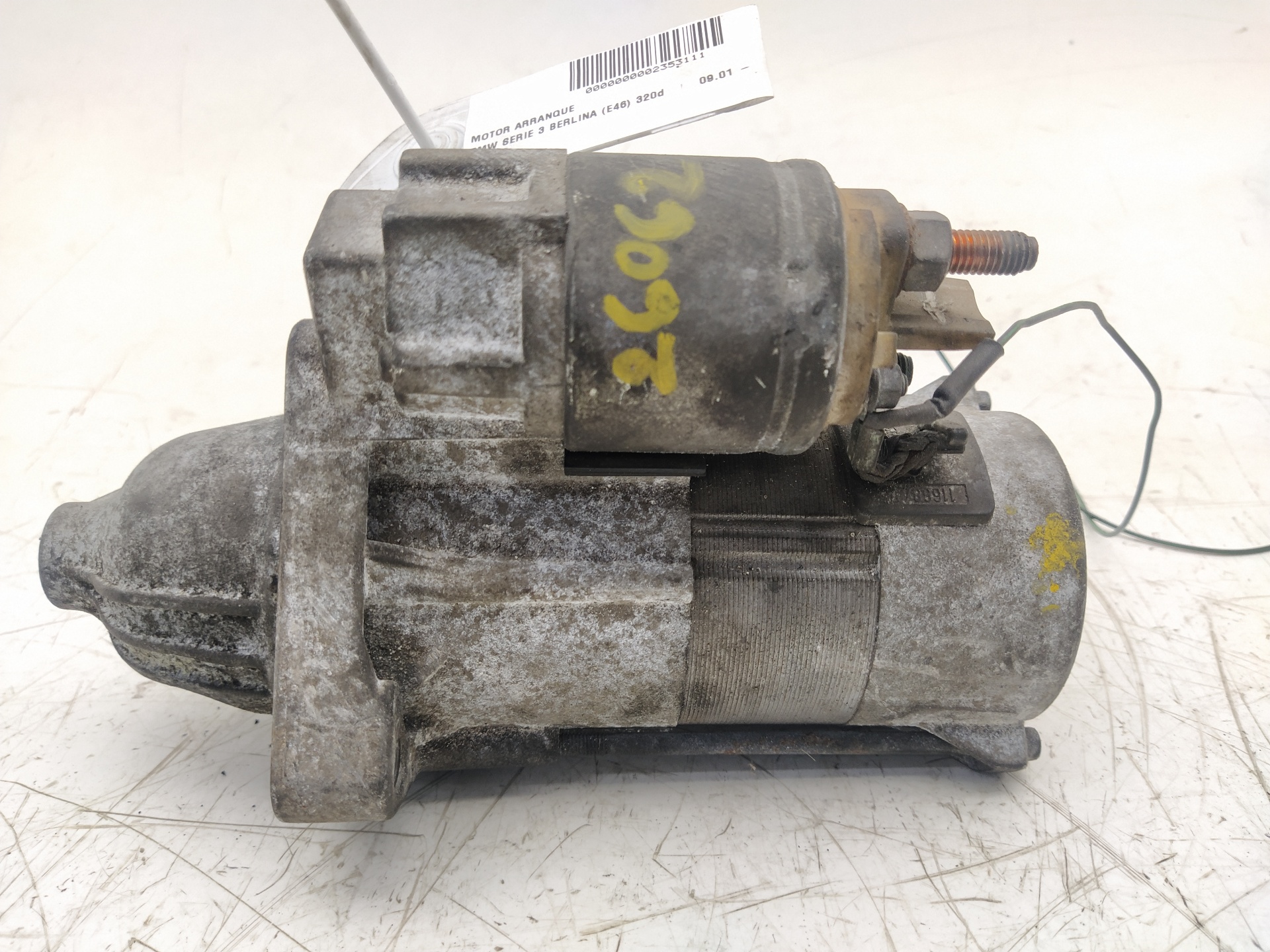 BMW 3 Series E46 (1997-2006) Starter Motor 7787354,29I39125PGB 23102937