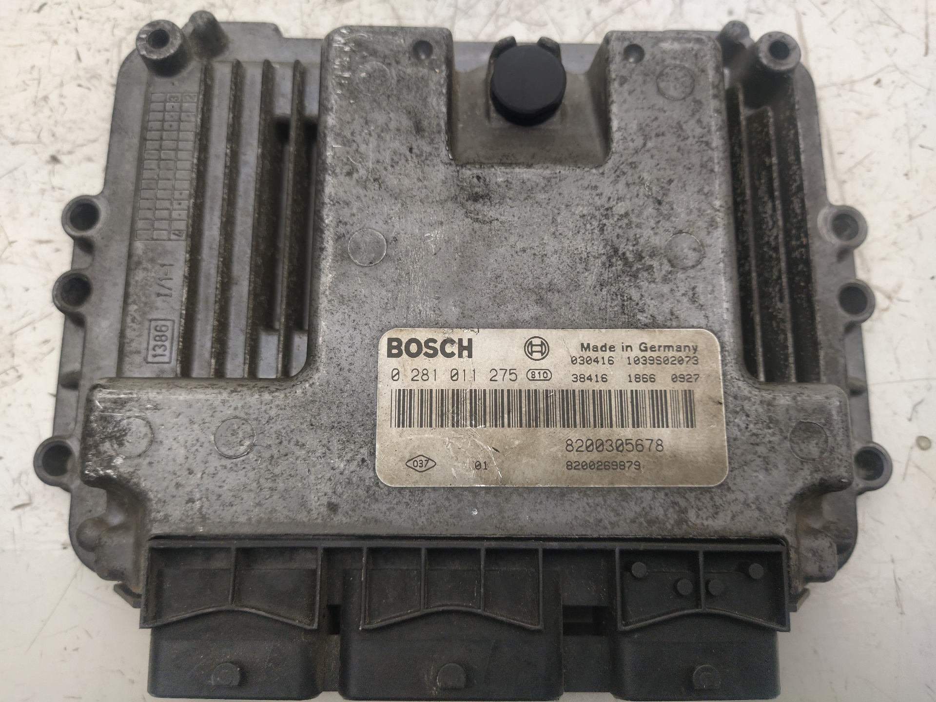 AUDI Megane 2 generation (2002-2012) Engine Control Unit ECU 0281011275 21102173