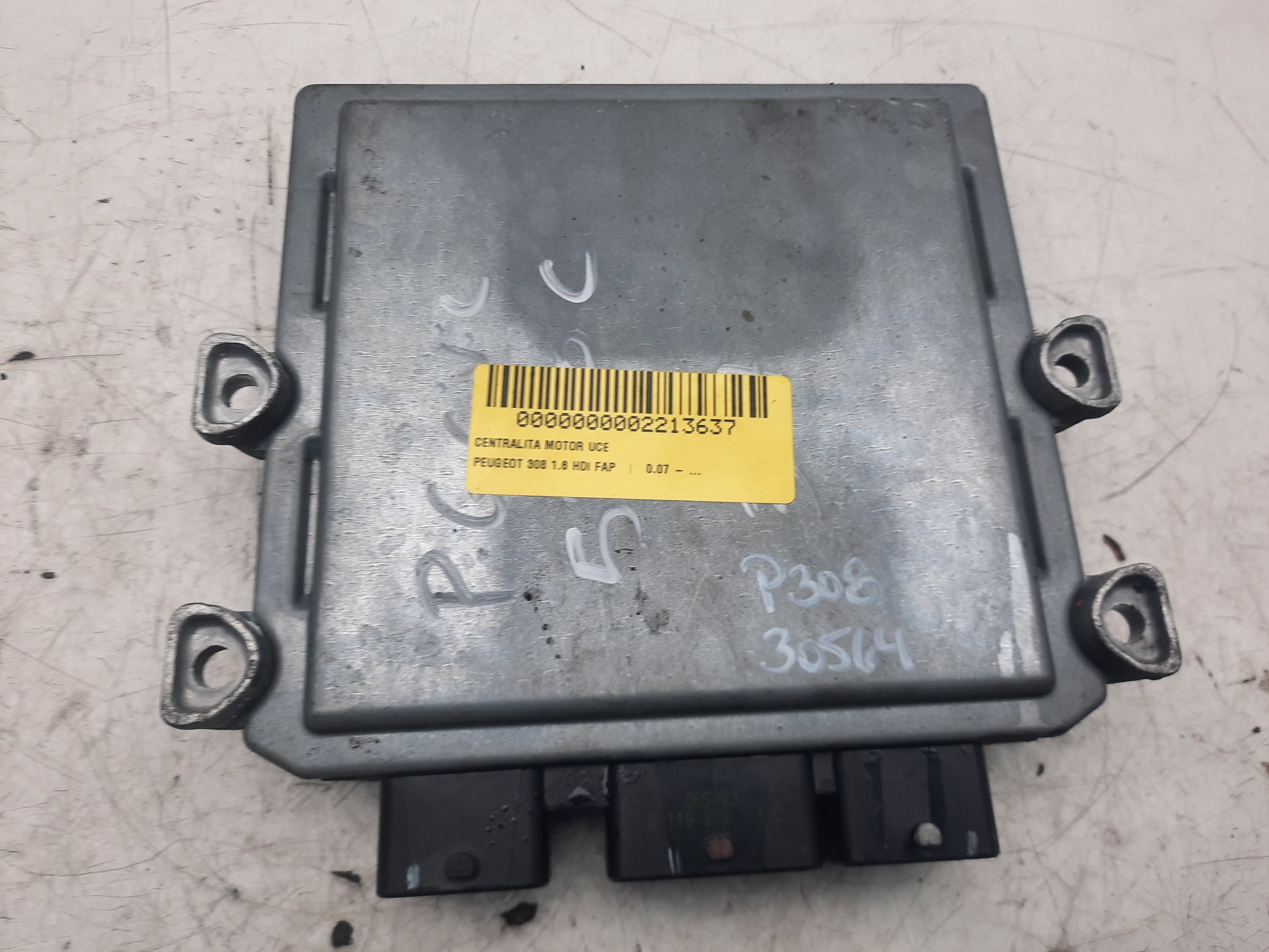 PEUGEOT 308 T7 (2007-2015) Engine Control Unit ECU 5WS40045BT, SW9650517980 18639177