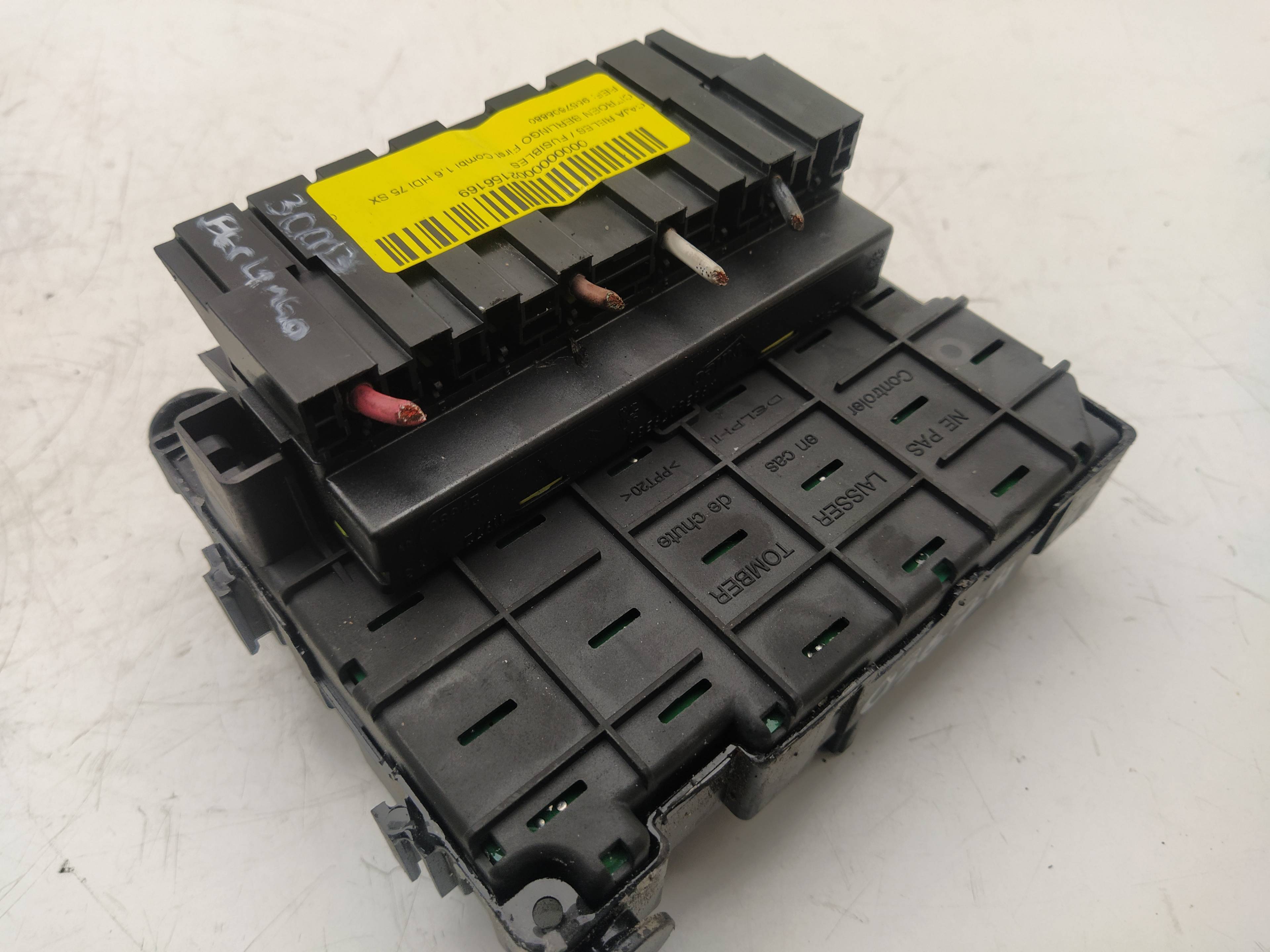 CITROËN Berlingo Fuse Box 9657608880 18623699