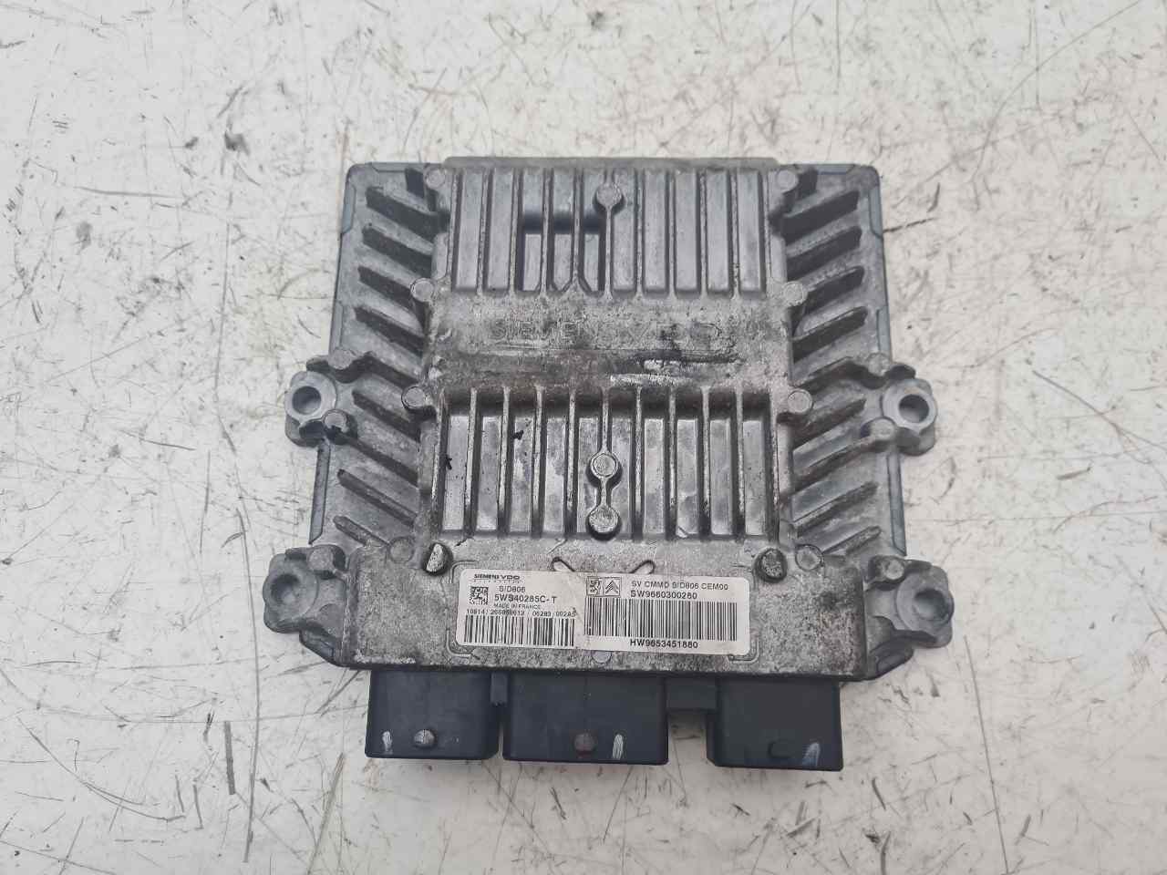 TOYOTA C3 1 generation (2002-2010) Motora vadības bloks 5WS40285CT, 266050612, SW9660300280 18550399