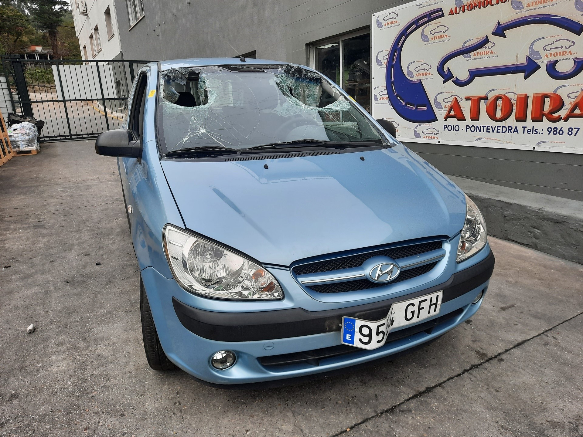 HYUNDAI Getz 1 generation (2002-2011) Ilmaisin Pyyhkijän vipu 75733A 18622534