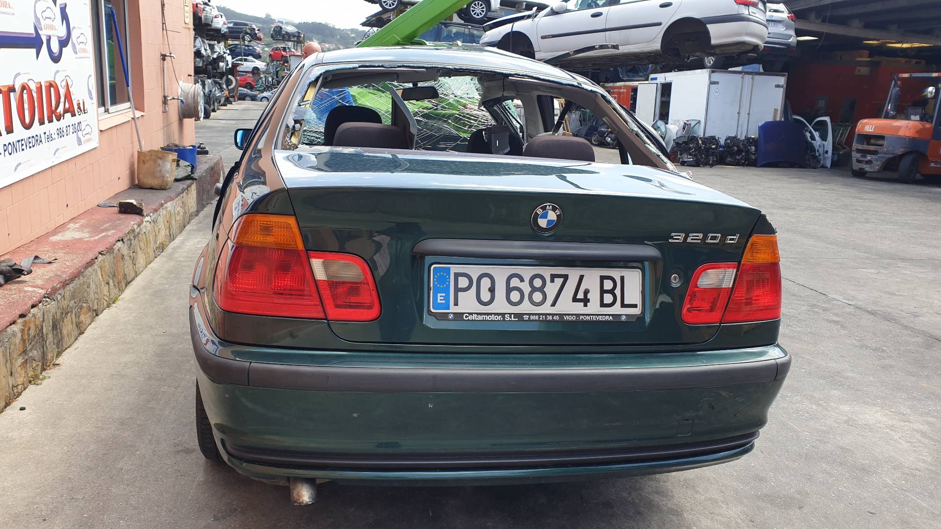 BMW 3 Series E46 (1997-2006) Рулевая Pейка 1096907, 7852974490 18554642