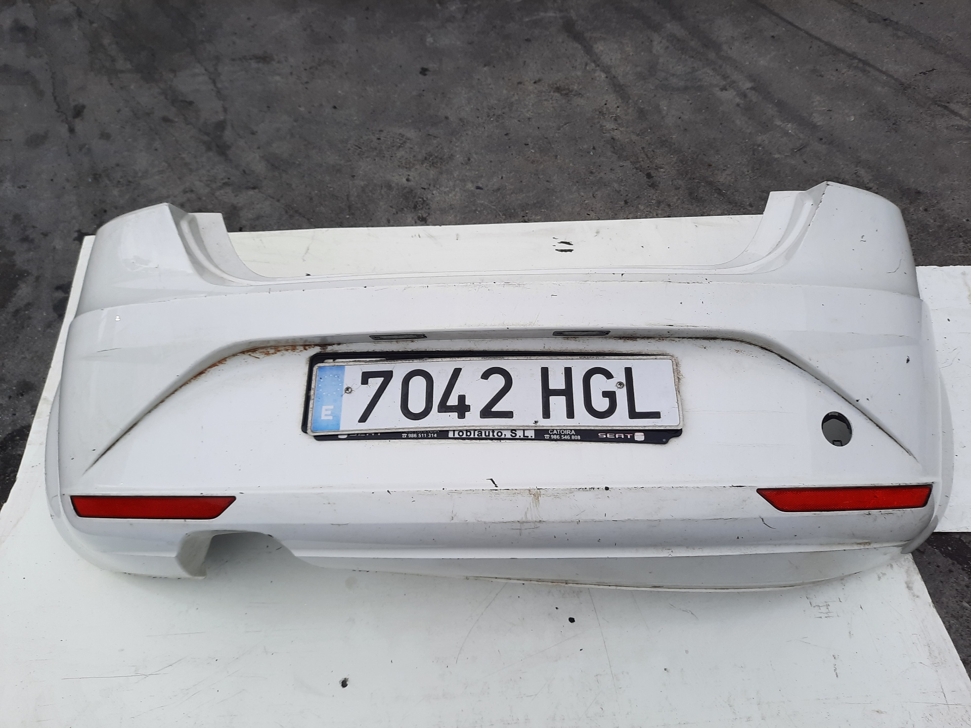 CHEVROLET Leon 2 generation (2005-2012) Rear Bumper 1P0807393 18467281