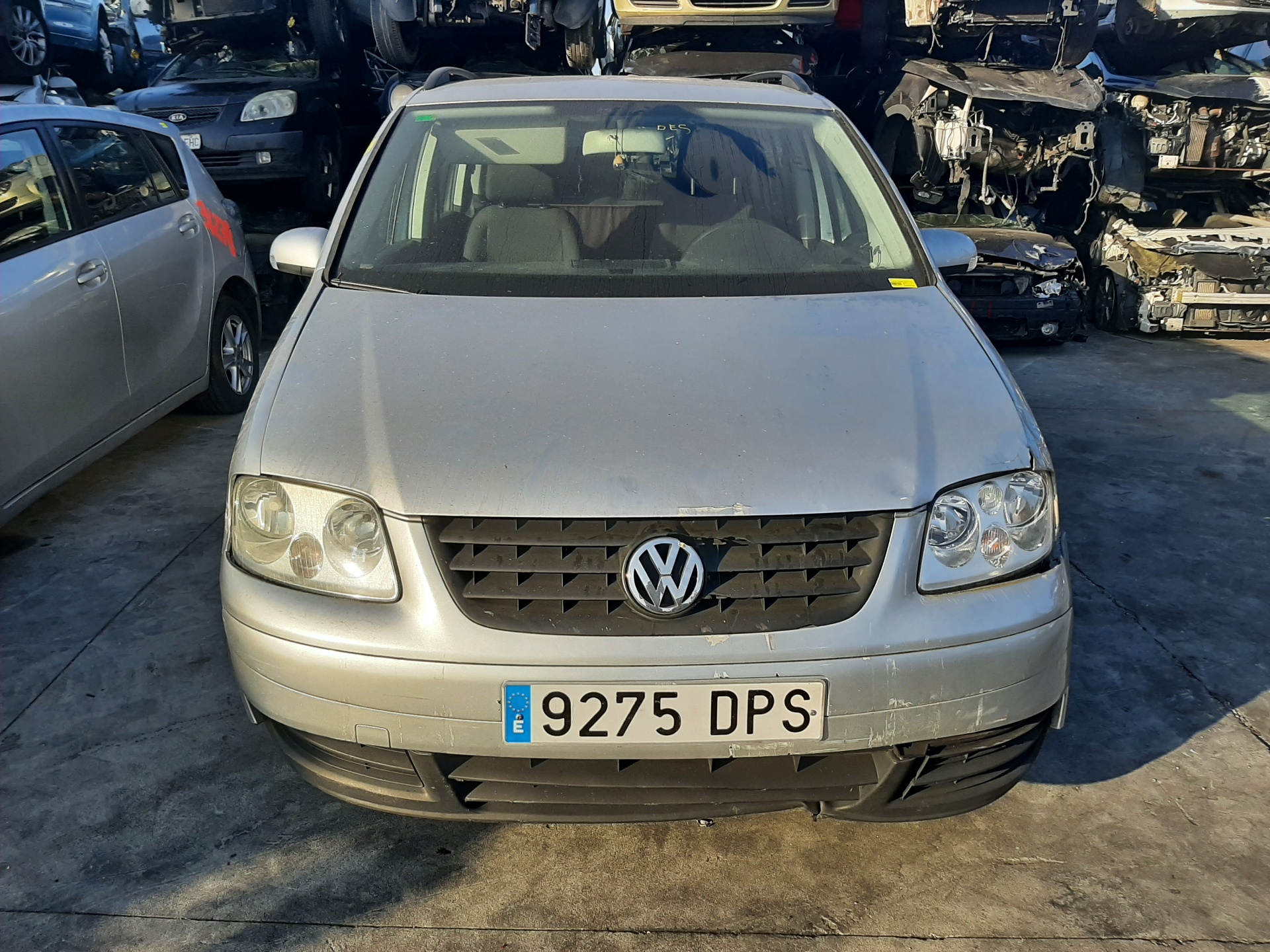 VOLKSWAGEN Touran 1 generation (2003-2015) Jobb első ajtó zárja 3D1837016AC 21587857