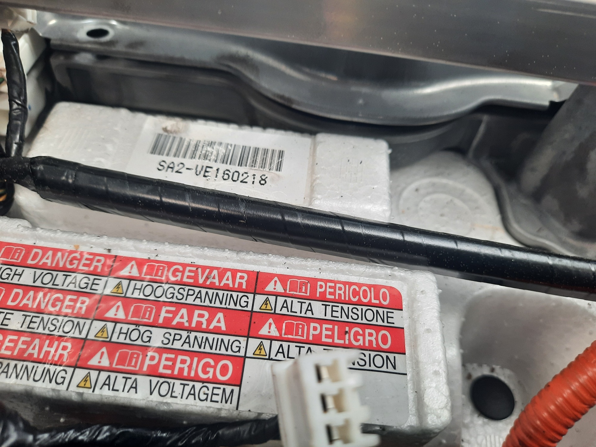 HONDA Insight 2 generation (2009-2015) Batteri 1B000-RBJ-E05 24546497