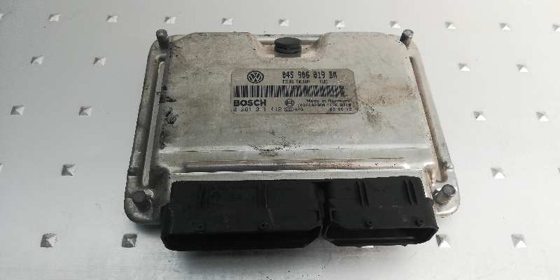 SKODA Fabia 6Y (1999-2007) Engine Control Unit ECU 045906019BM,0281011412,1039S02900 18488035