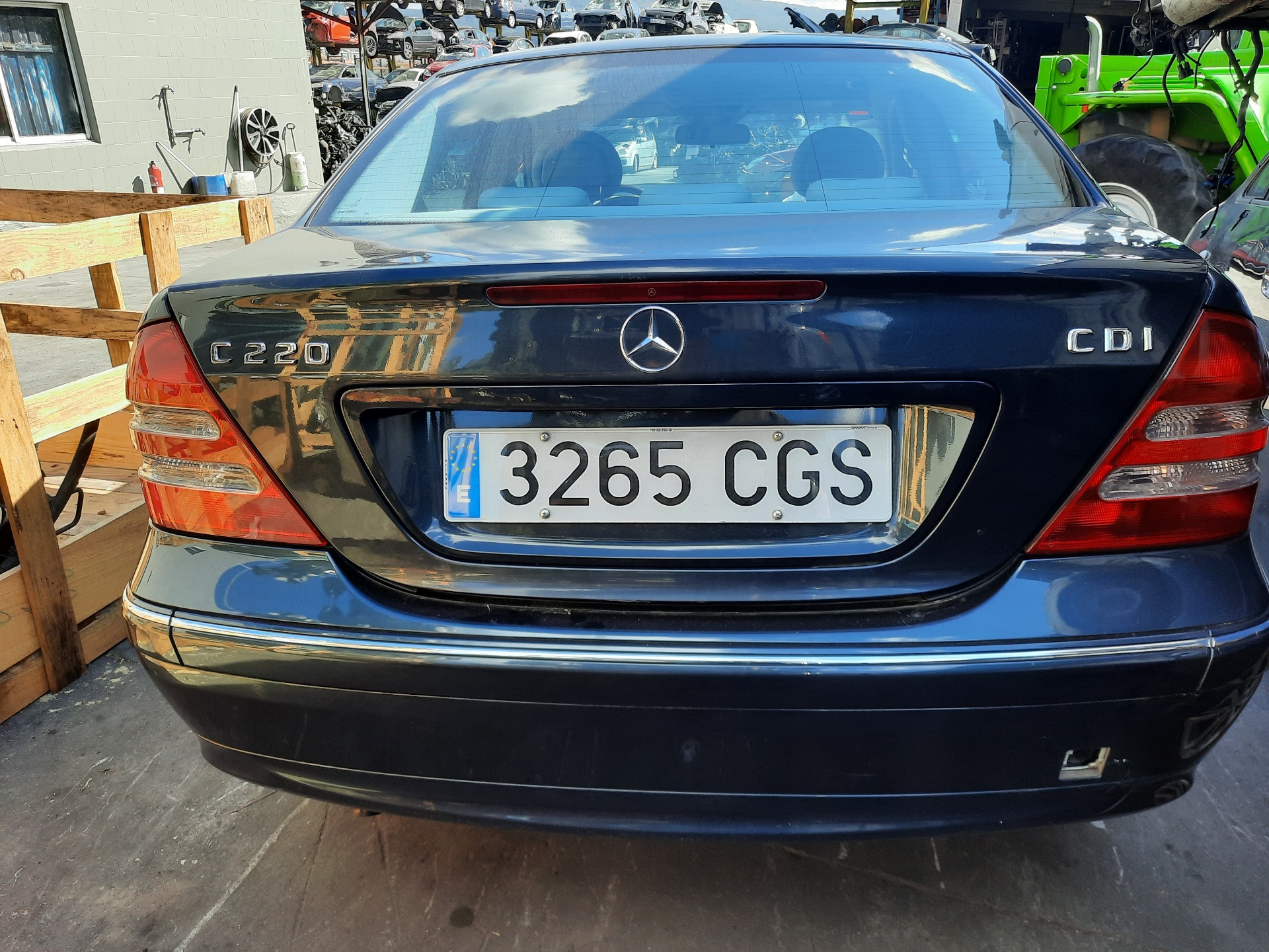 MERCEDES-BENZ C-Class W203/S203/CL203 (2000-2008) Jobb hátsó kardántengely A2033501110 18617483