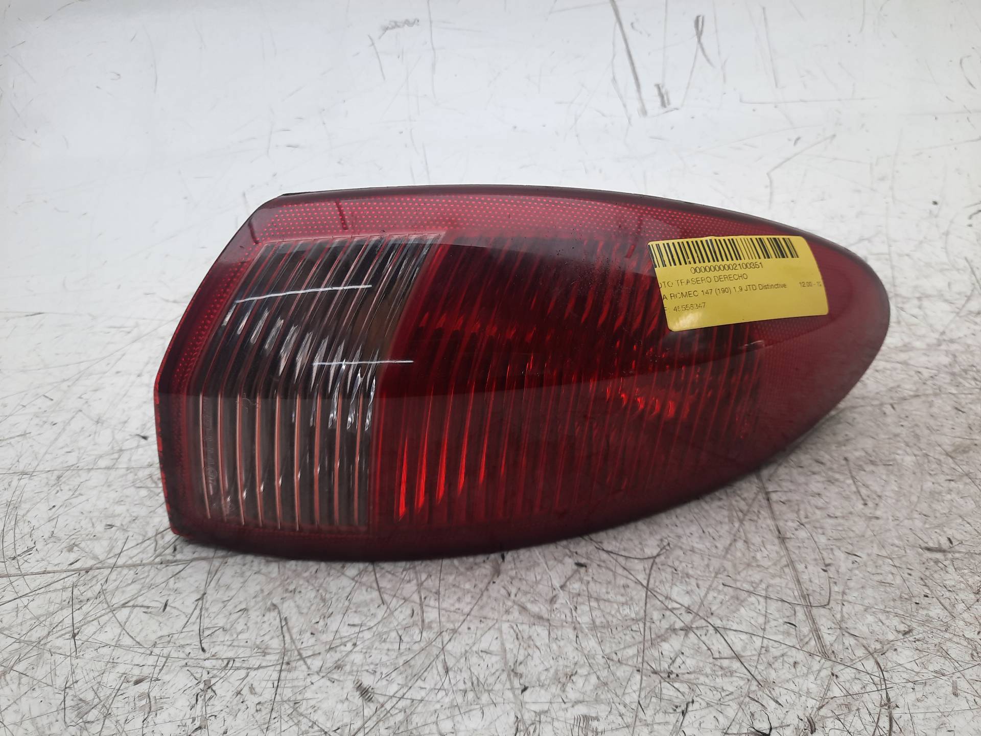 NISSAN 147 2 generation (2004-2010) Rear Right Taillight Lamp 46556347 18600436