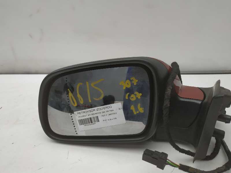 PEUGEOT 307 1 generation (2001-2008) Left Side Wing Mirror 96577210, 96577210XT, 22B7 18478950