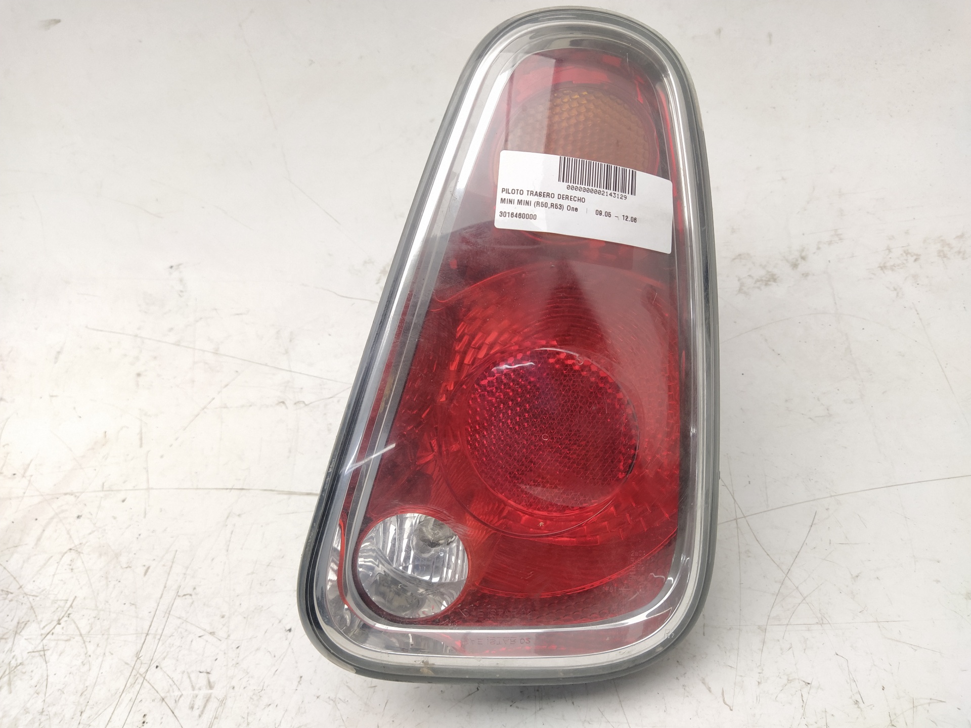 MINI Cooper R50 (2001-2006) Rear Right Taillight Lamp 3016460000 18617524