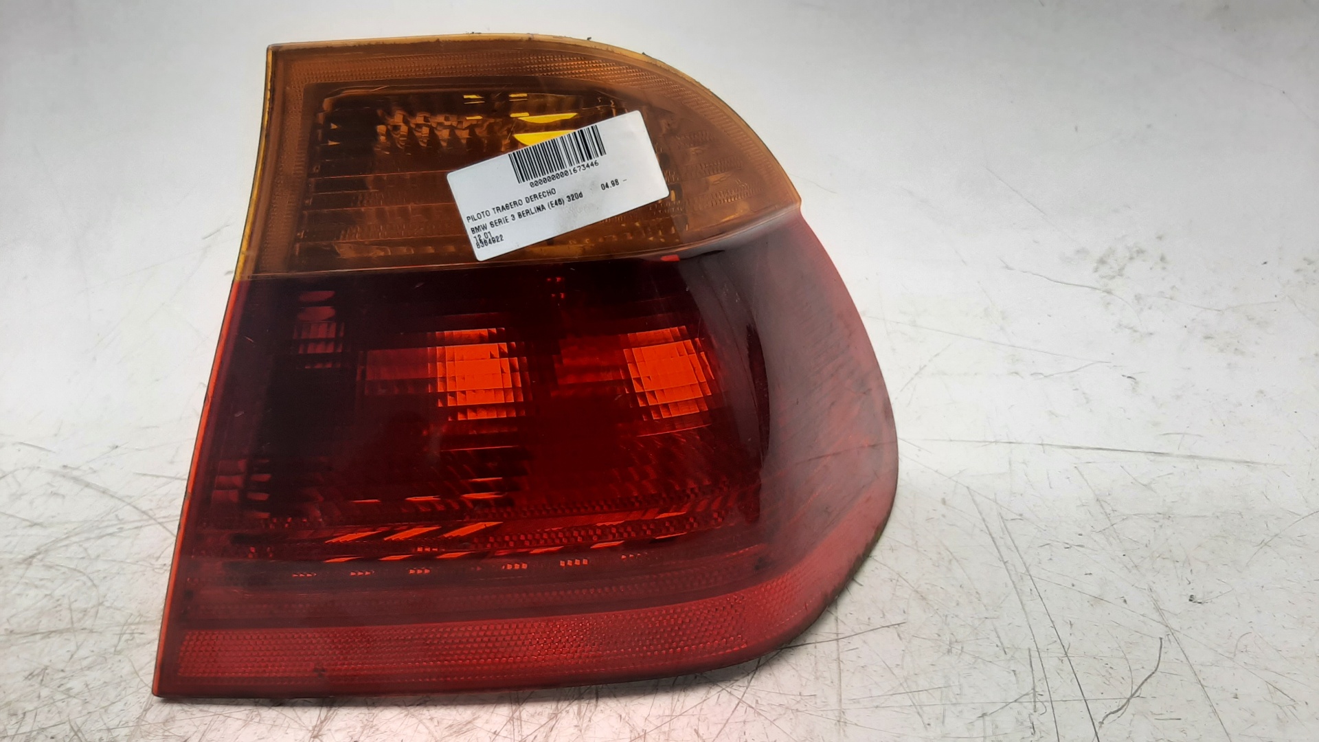 BMW 3 Series E46 (1997-2006) Rear Right Taillight Lamp 8364922, 230022R1 18505302