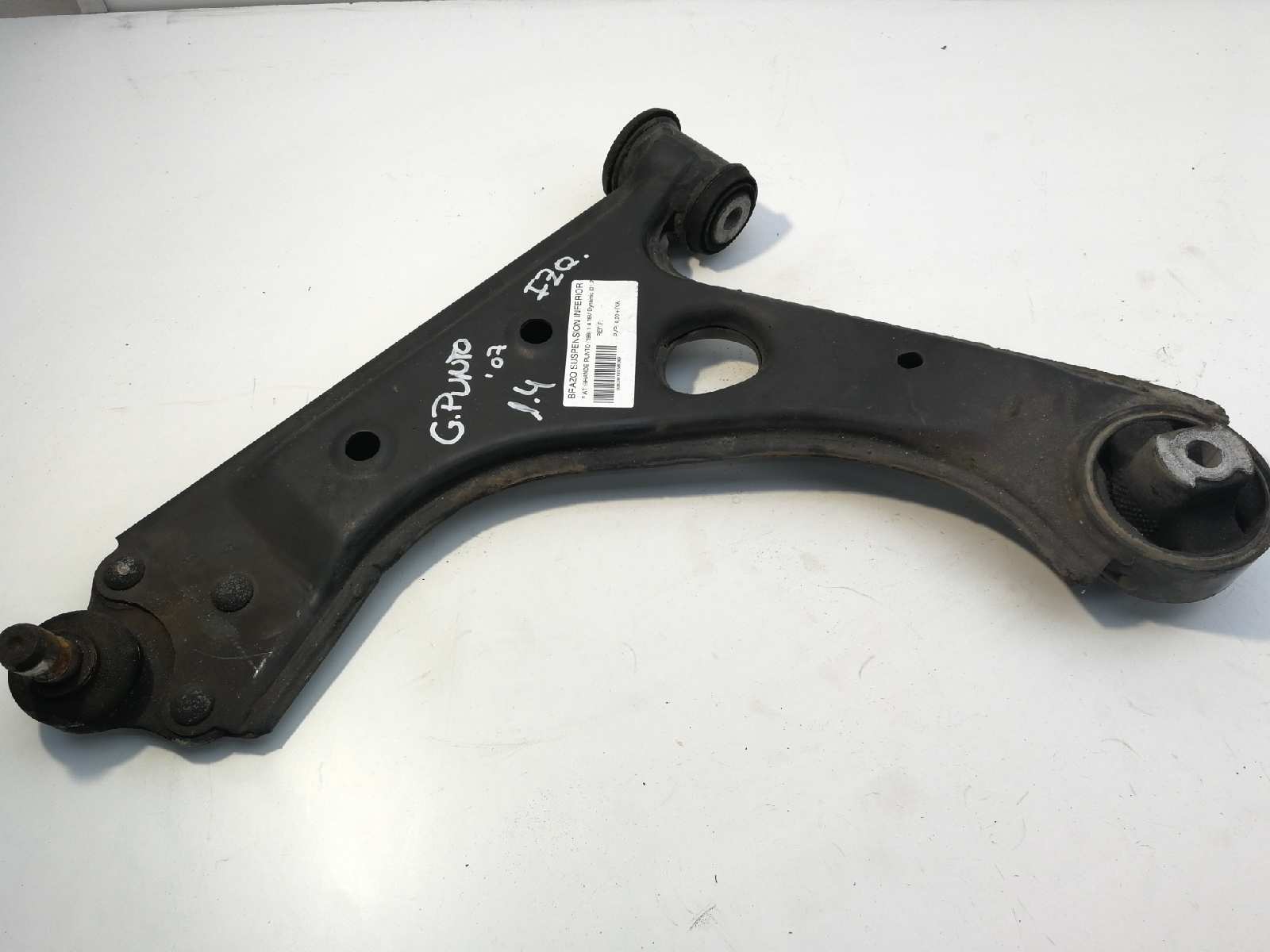 FIAT Grande Punto 1 generation (2006-2008) Front Left Arm 51895367 18491032