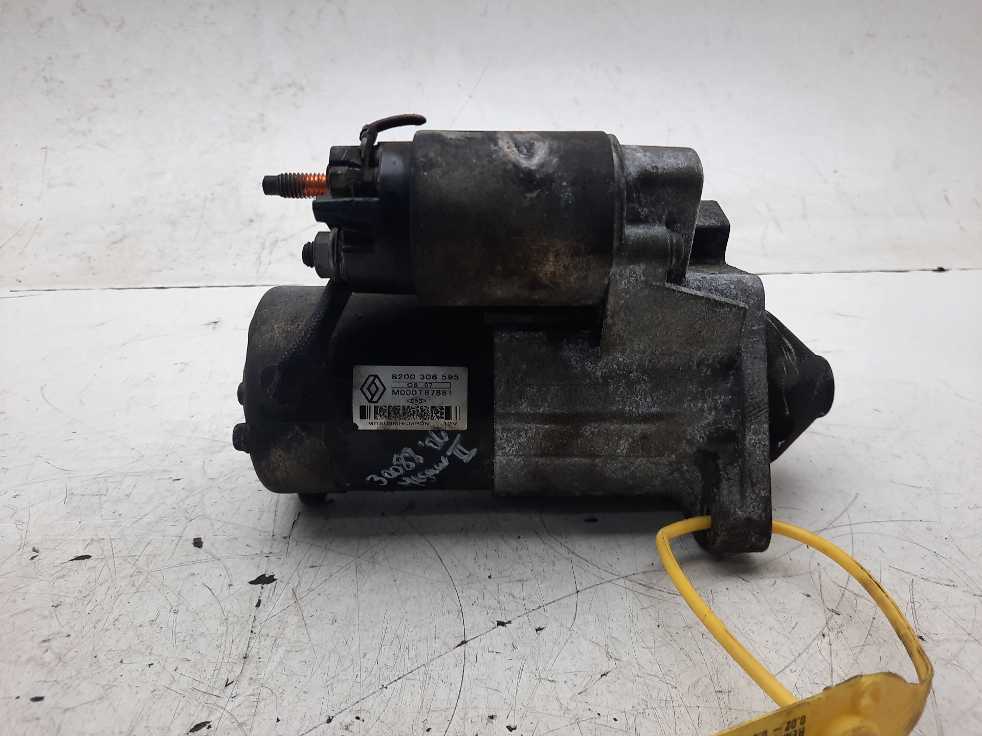 RENAULT Megane 2 generation (2002-2012) Starter Motor 8200306595, M000T87881 20571502