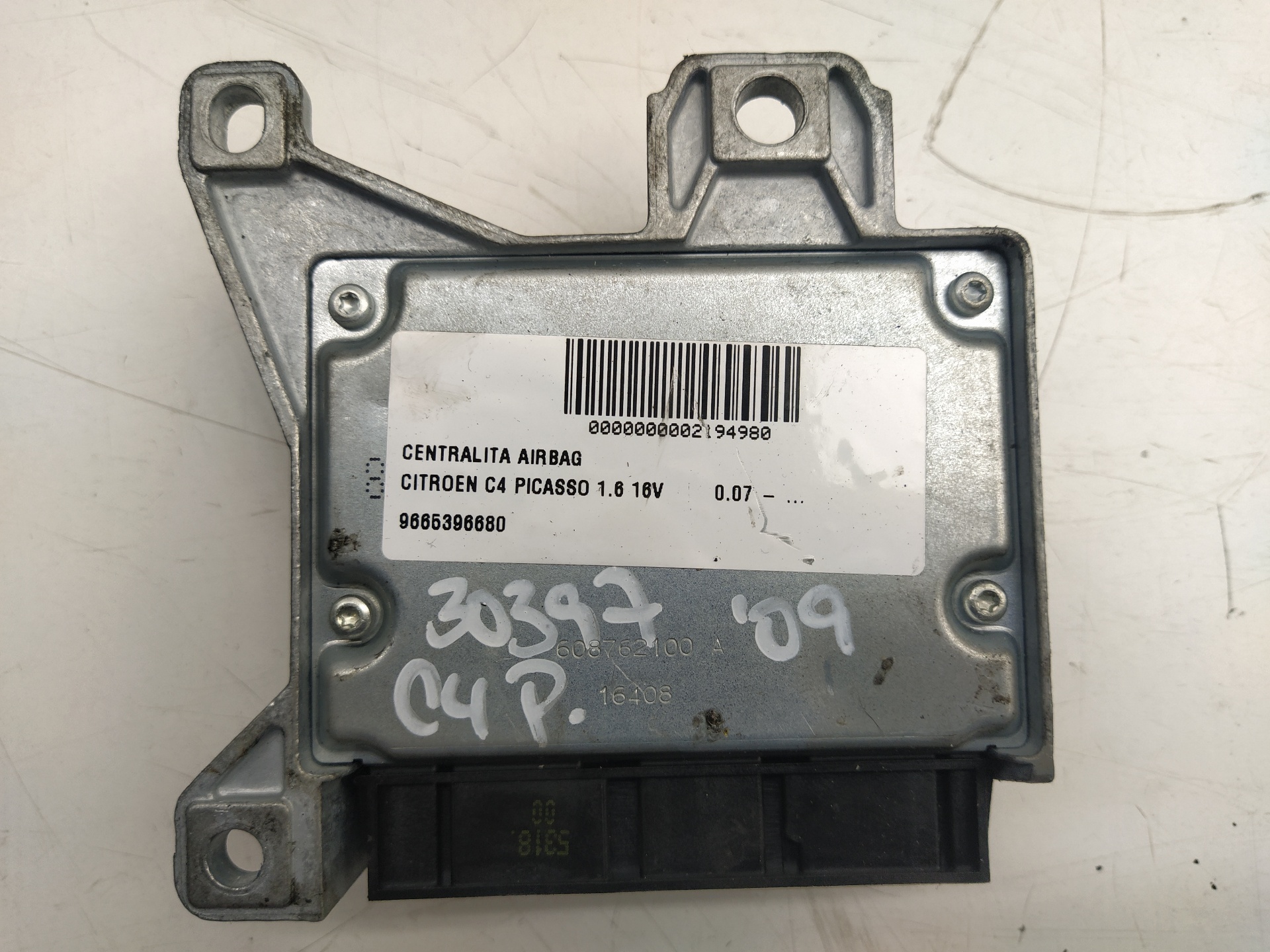 CITROËN C4 Picasso 2 generation (2013-2018) Блок SRS 9665396680, 610955800 22504640