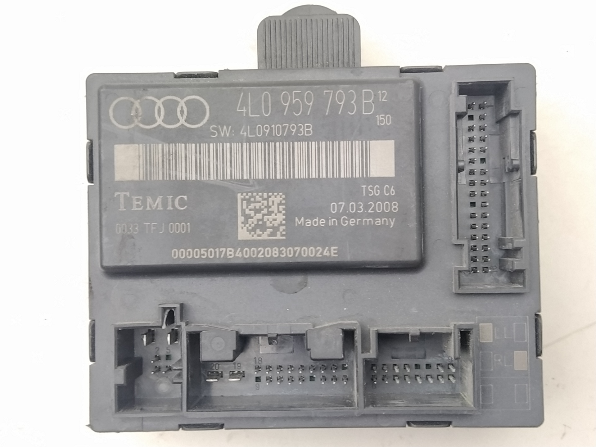 AUDI Q7 4L (2005-2015) Andre kontrolenheder 4L0959793B 22809430