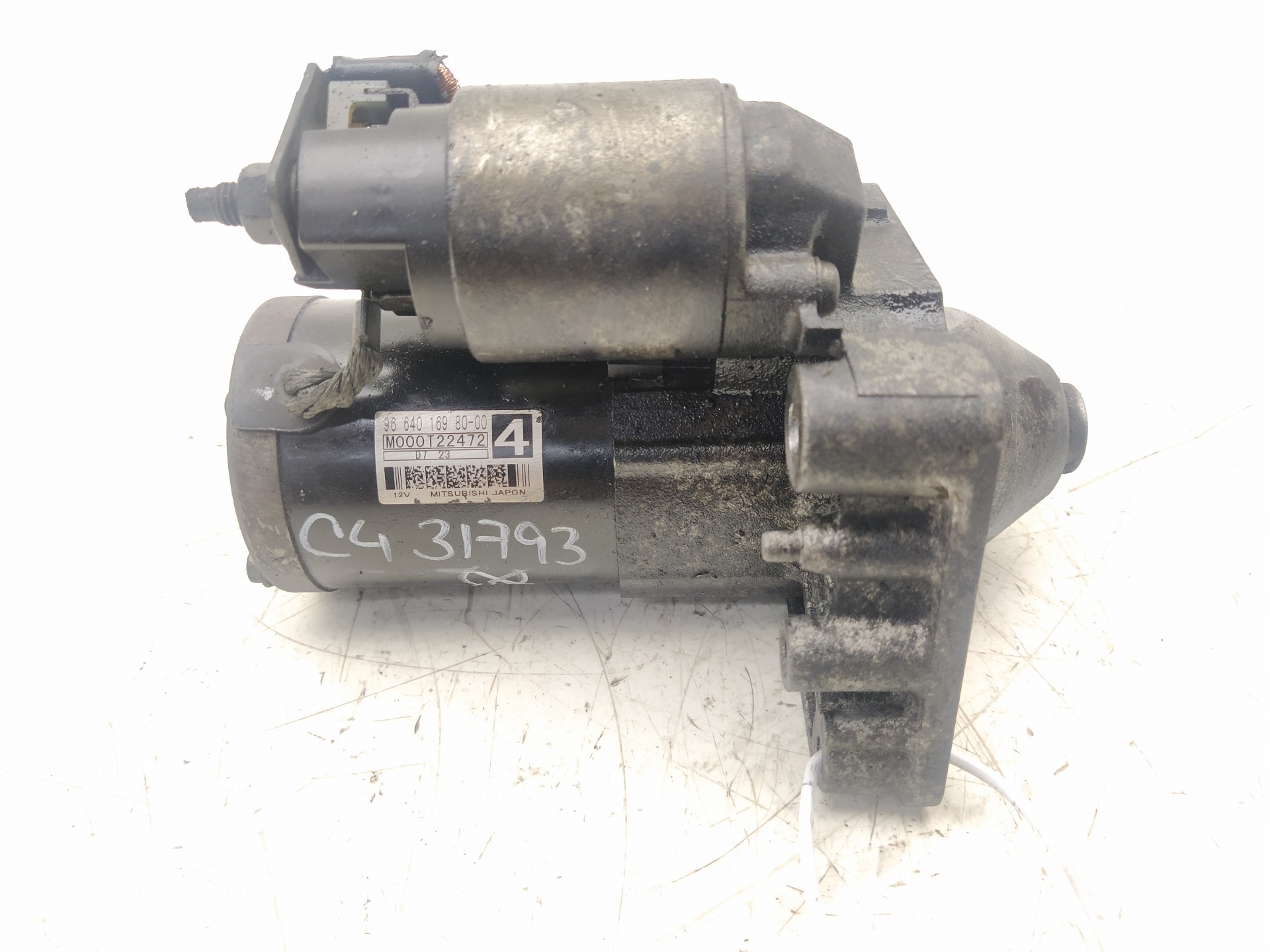 CITROËN C4 1 generation (2004-2011) Starter Motor 966401698000 23094097