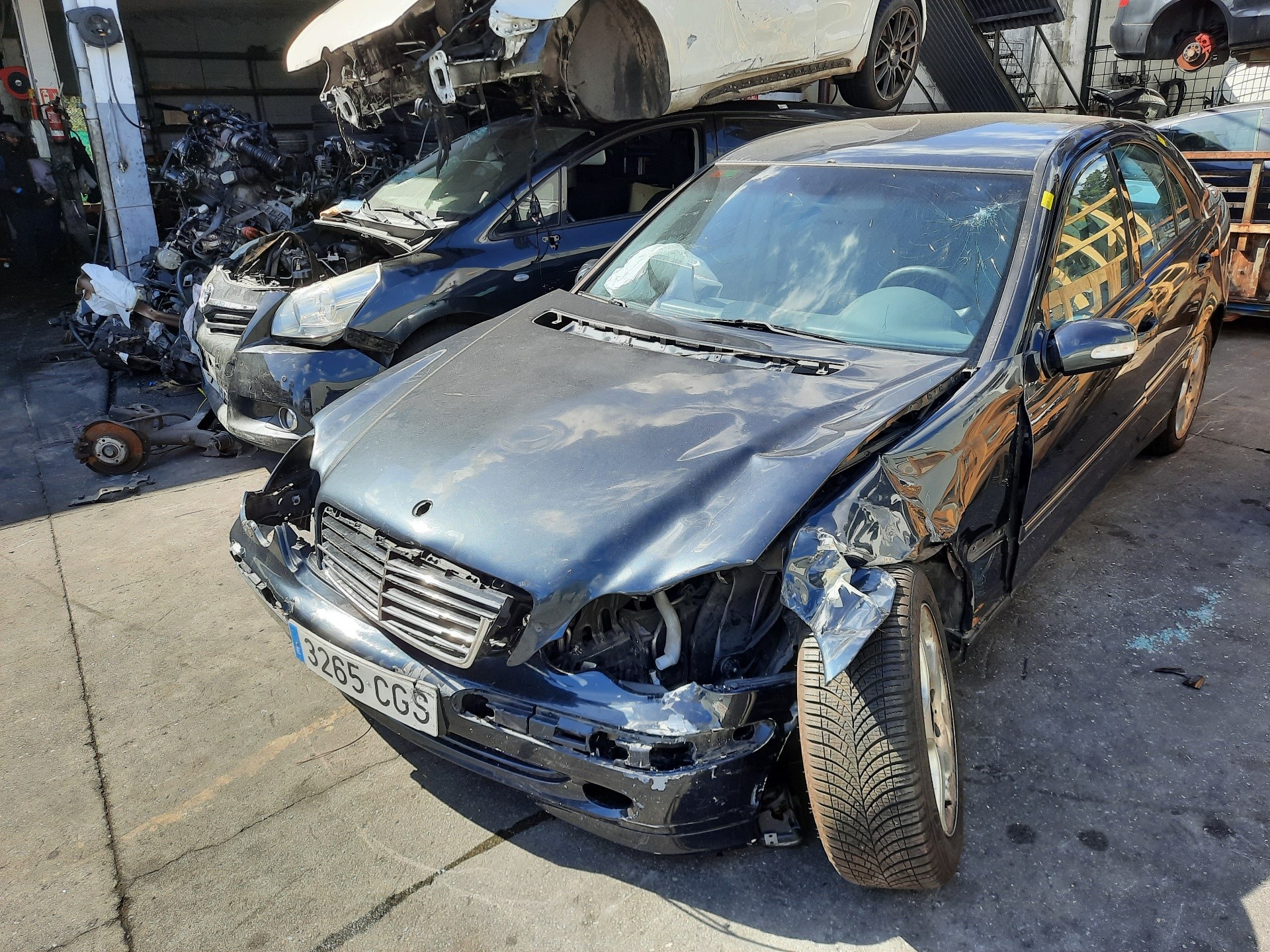 MERCEDES-BENZ C-Class W203/S203/CL203 (2000-2008) Абс блок A0345457732 18617587