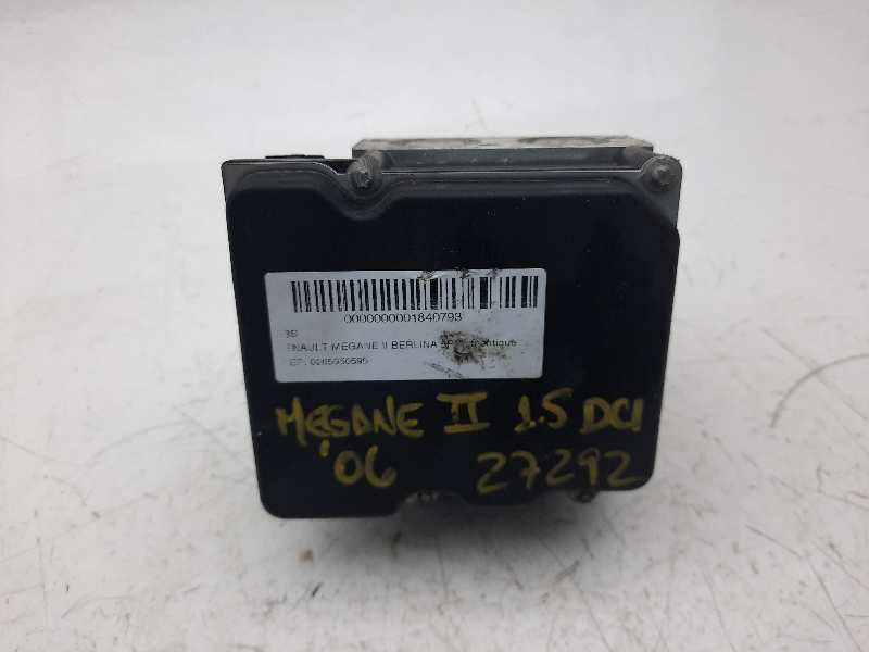 RENAULT Megane 2 generation (2002-2012) ABS Pump 0265950595, 8200551146 18543063