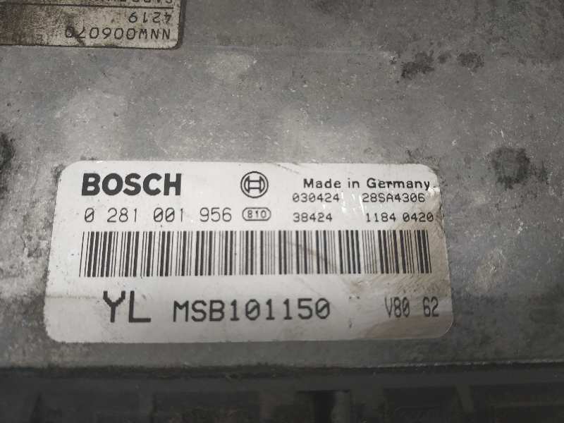 ROVER Блок управления двигателем 0281001956, MSB101150, 28SA4306 18534397