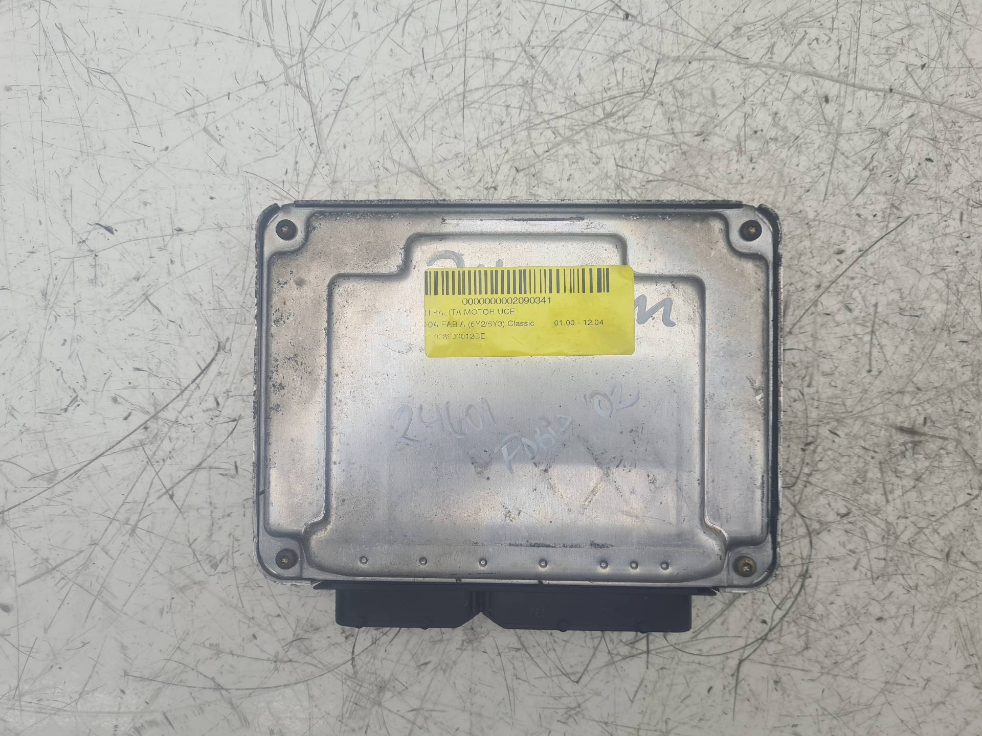 SKODA Fabia 6Y (1999-2007) Μονάδα ελέγχου κινητήρα ECU 038906012CE,0281010257 18596282