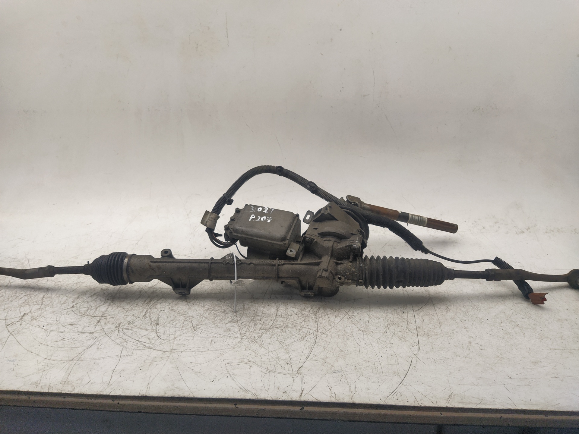 PEUGEOT 207 1 generation (2006-2009) Steering Rack 6700001531B 25041957