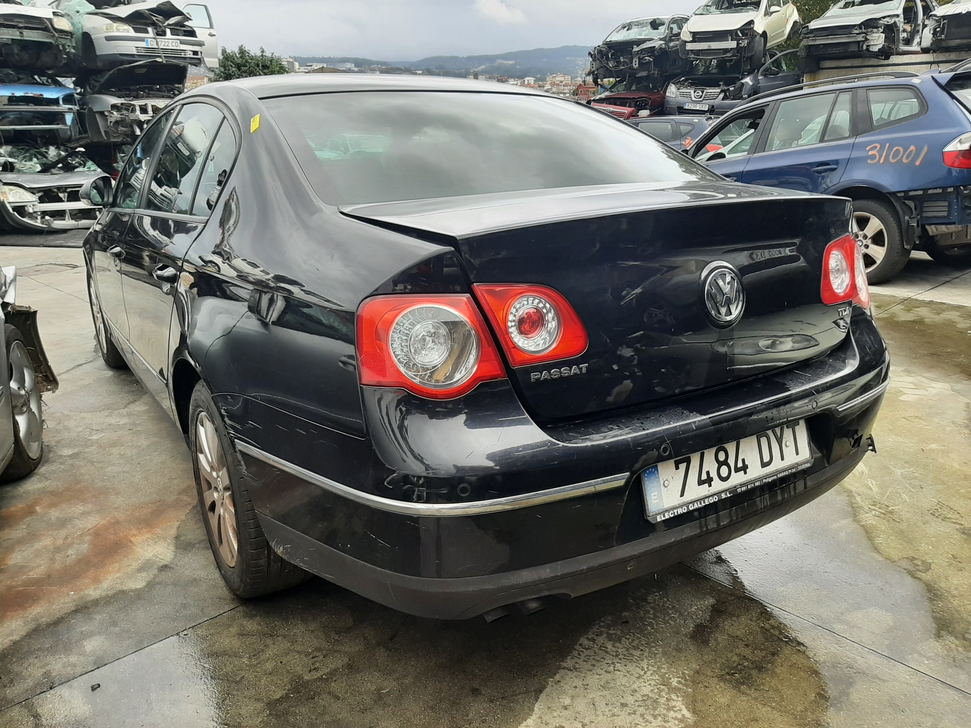 VOLKSWAGEN Passat B6 (2005-2010) Încuietoare ușă dreapta față 3C1837016A 24023443