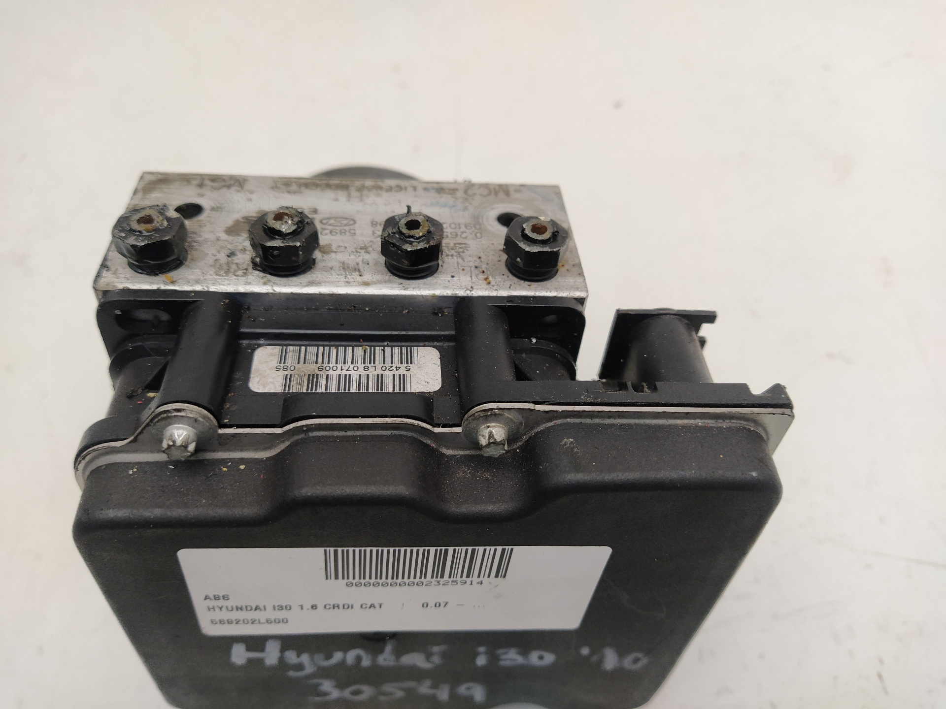 HYUNDAI i30 FD (1 generation) (2007-2012) Pompa ABS 589202L500,0265235333 22499590