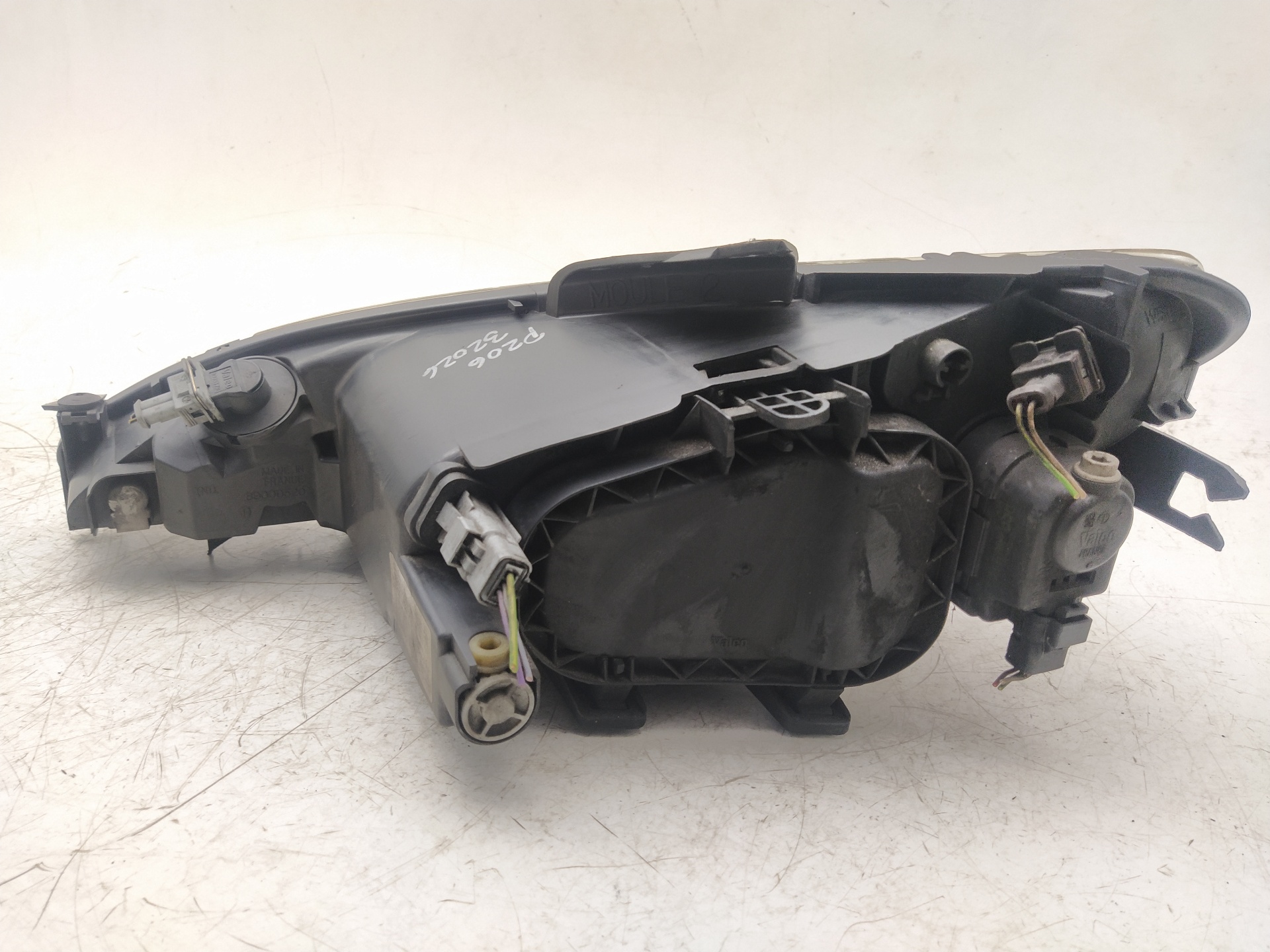 PEUGEOT 206 1 generation (1998-2009) Front Right Headlight 9628666780, 89001966 23901028