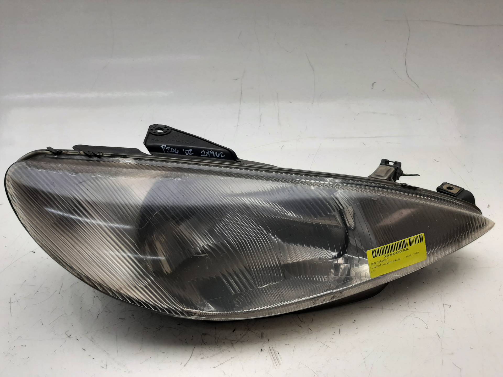 VAUXHALL 206 1 generation (1998-2009) Front Right Headlight 6205S7 18578582