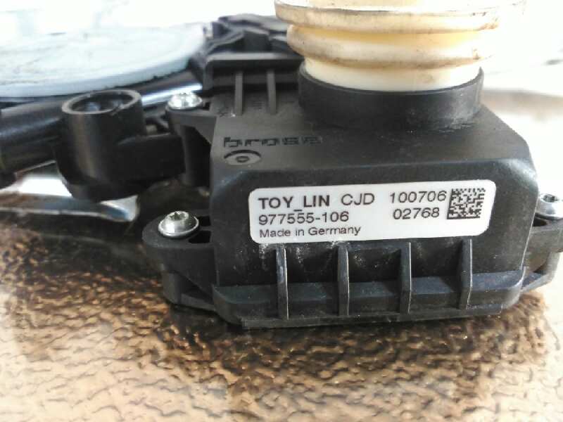 TOYOTA Verso 1 generation (2009-2015) Rear Right Door Window Regulator 698300F040,915177102,857100F040B 18437241