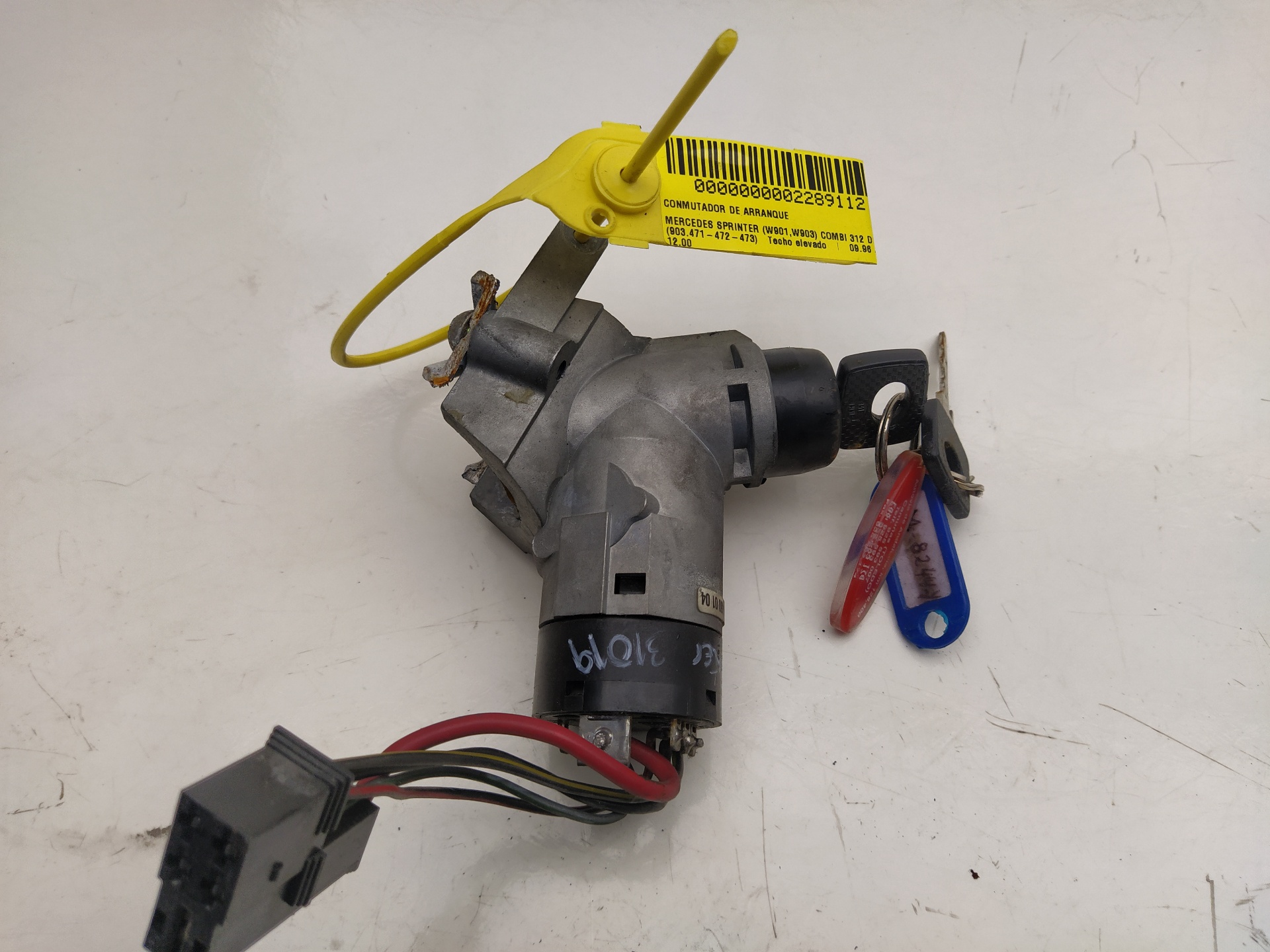 MERCEDES-BENZ Sprinter 1 generation (903) (1995-2006) Ignition Lock A9014600104 24022212