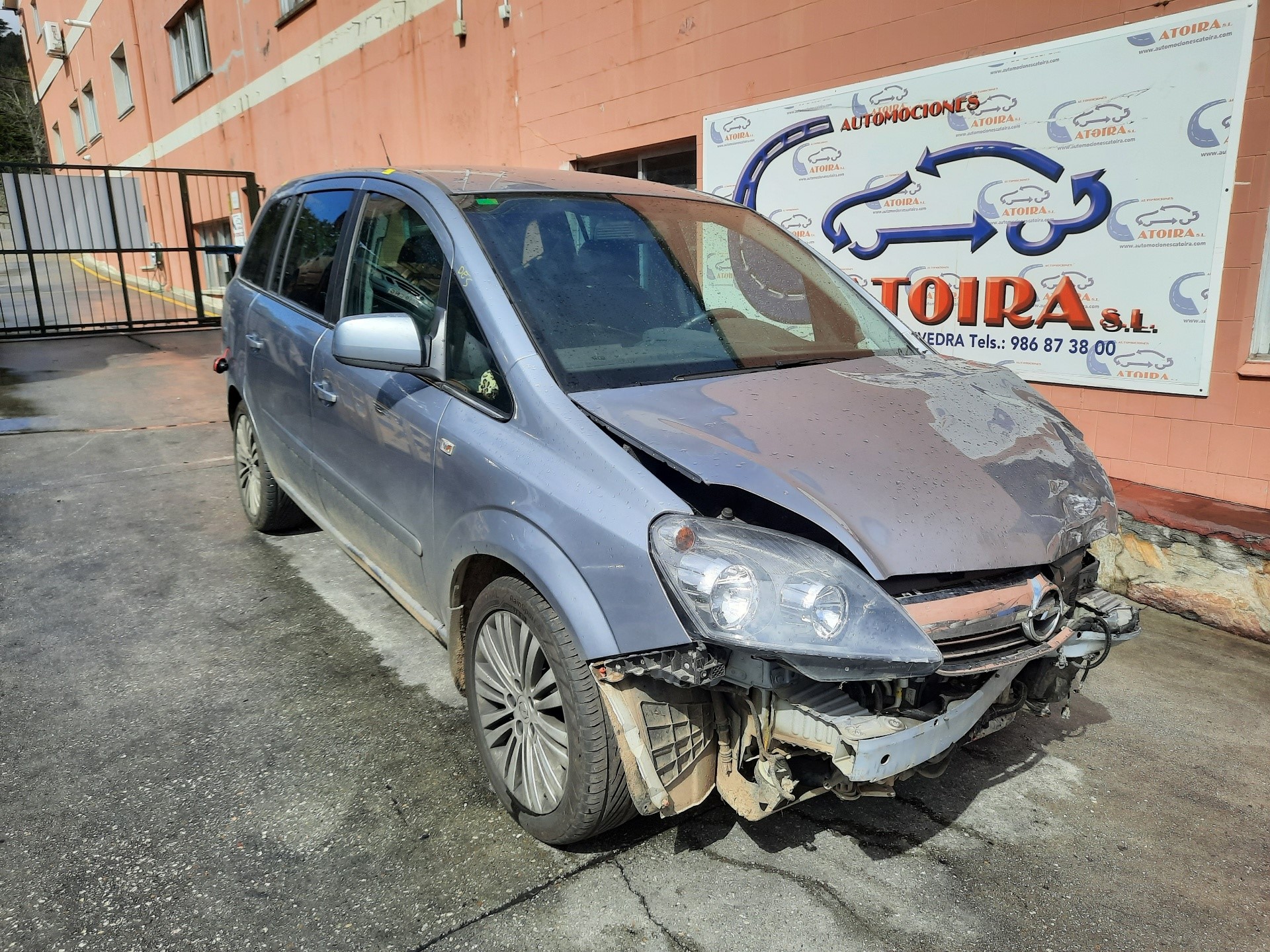 OPEL Zafira B (2005-2010) Полуось передний левый 24462251 18588983