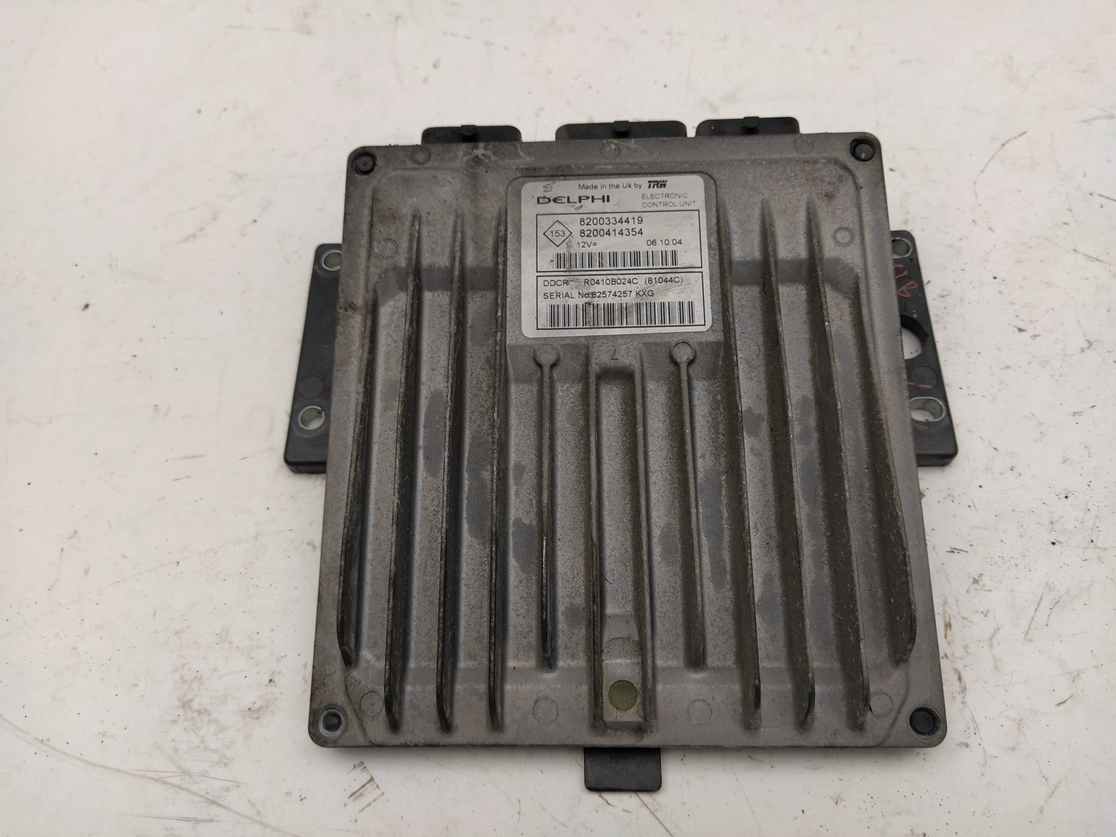 HYUNDAI Scenic 2 generation (2003-2010) Engine Control Unit ECU 8200334419, 8200414354 18554025