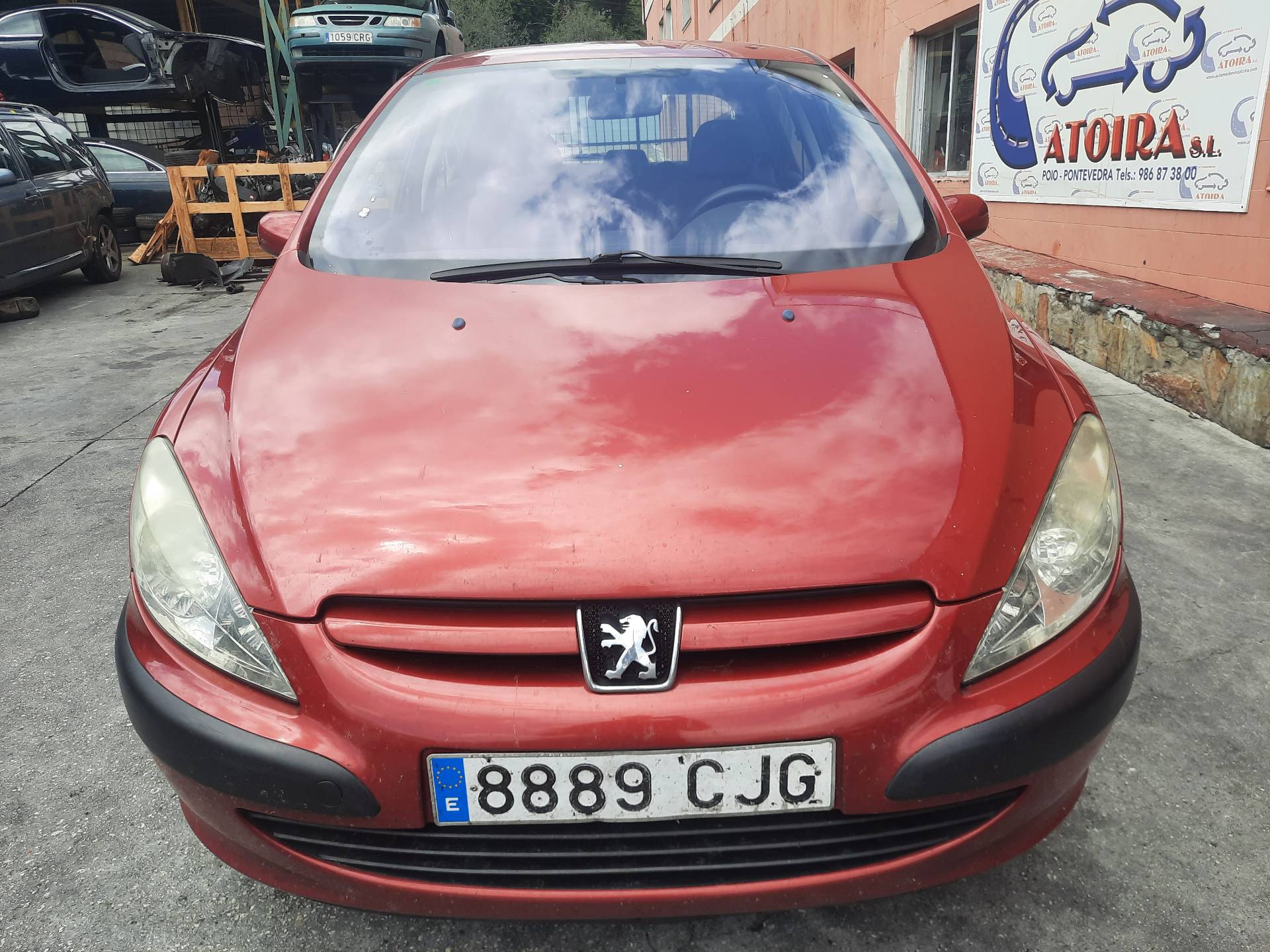 PEUGEOT 307 1 generation (2001-2008) Генератор 9646321880,0124525035 18595514